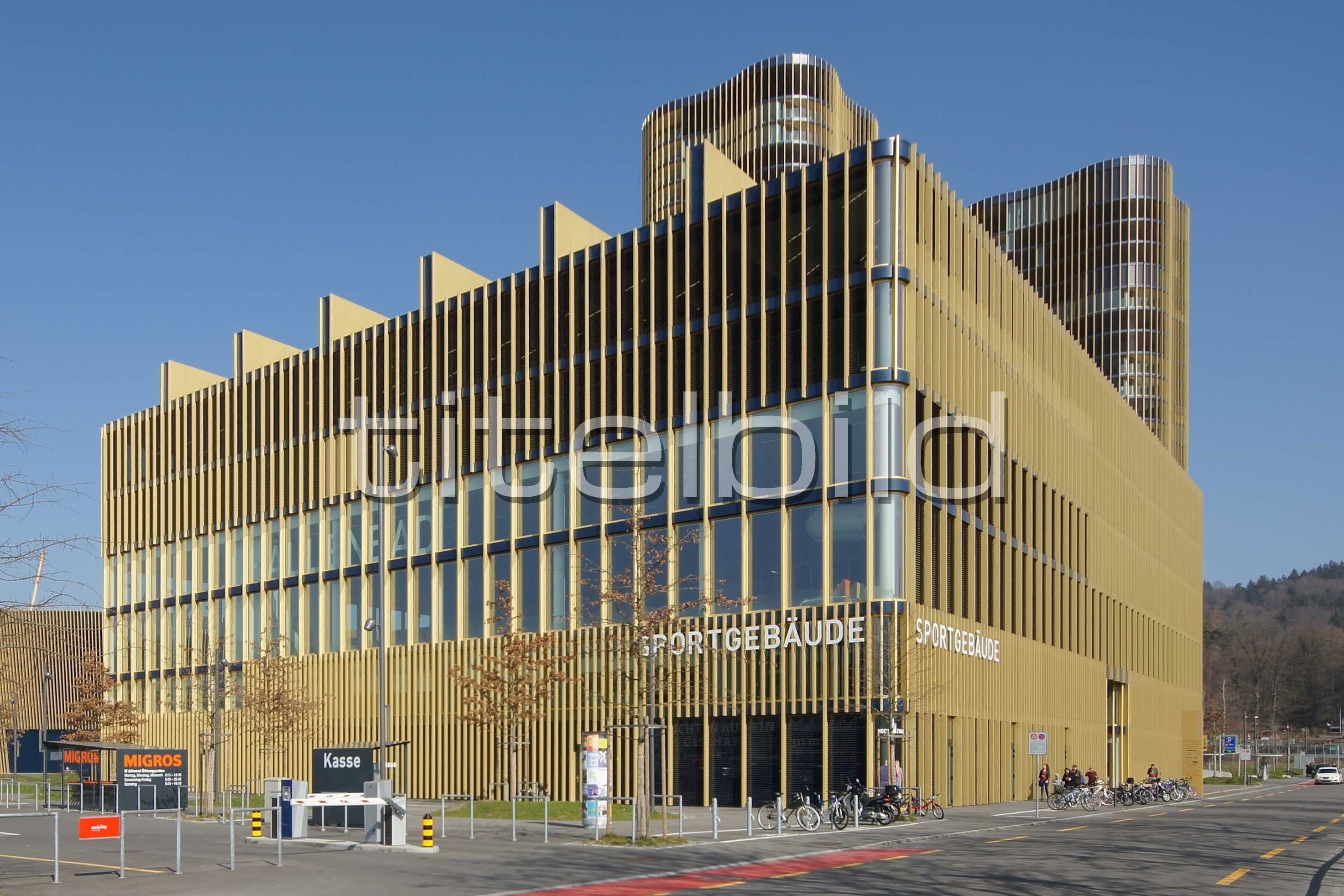 Projektbild-Nr. 0: Sportgebäude, Hallenbad Allmend