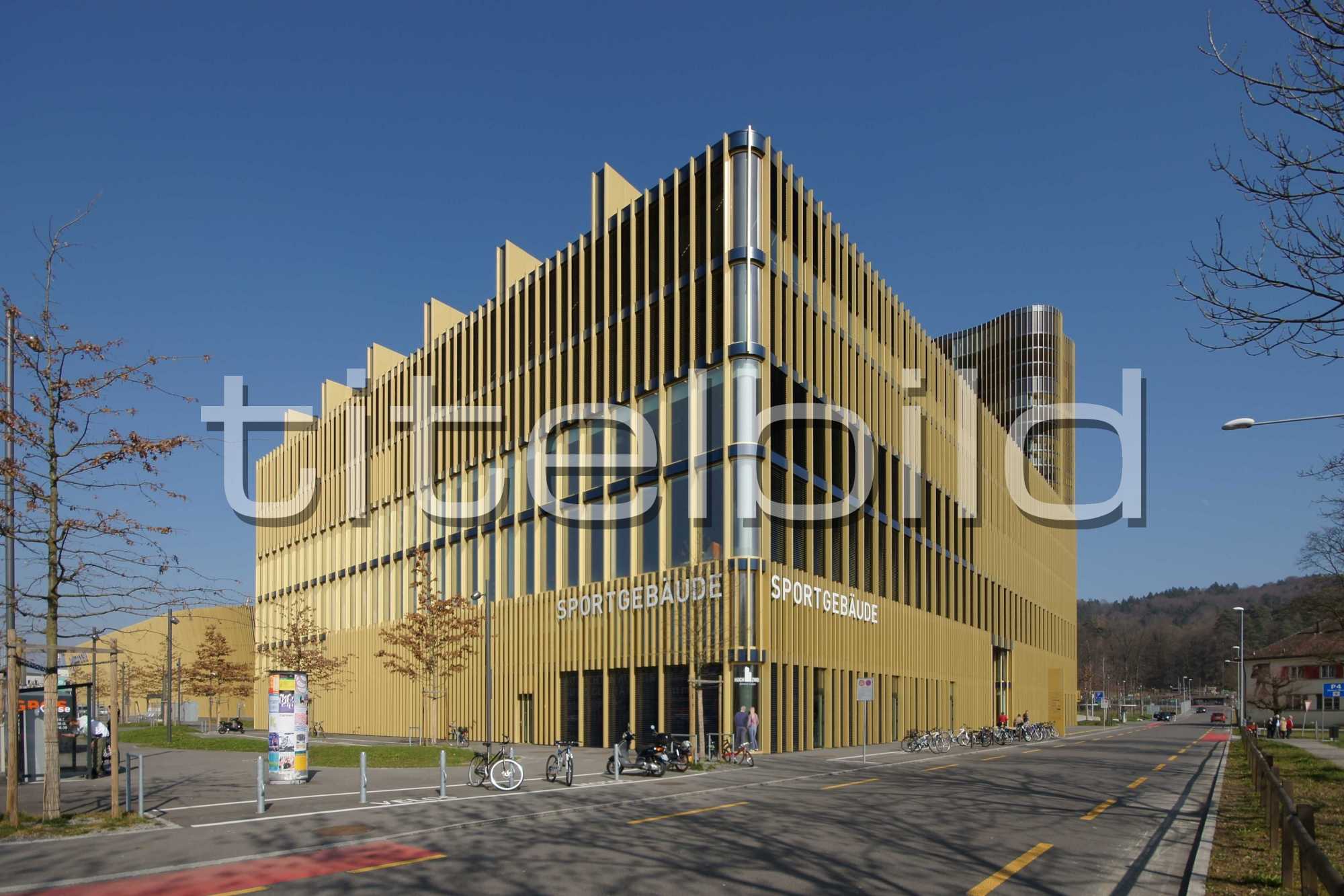 Projektbild-Nr. 2: Sportgebäude, Hallenbad Allmend