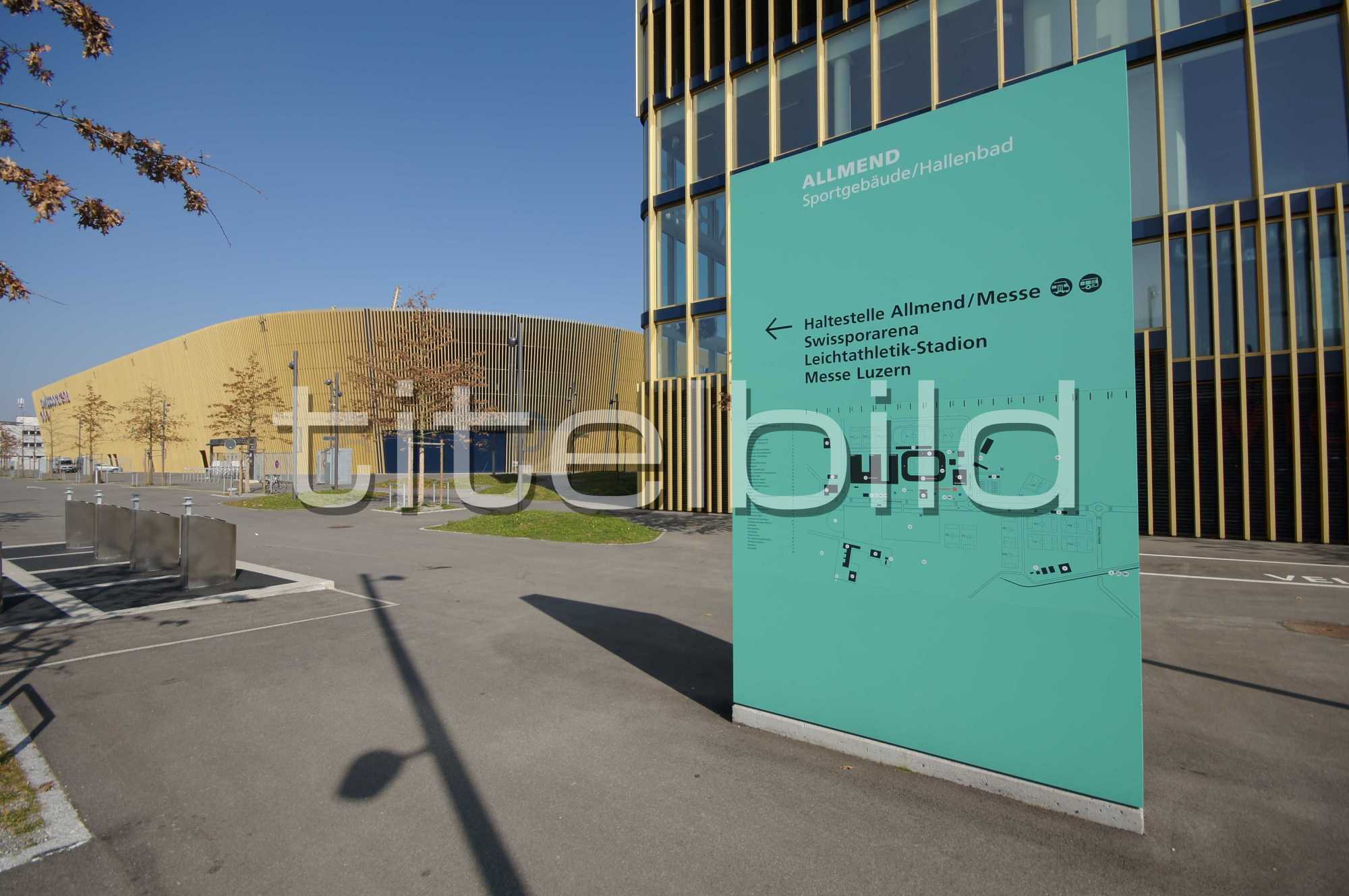 Projektbild-Nr. 5: Sportgebäude, Hallenbad Allmend