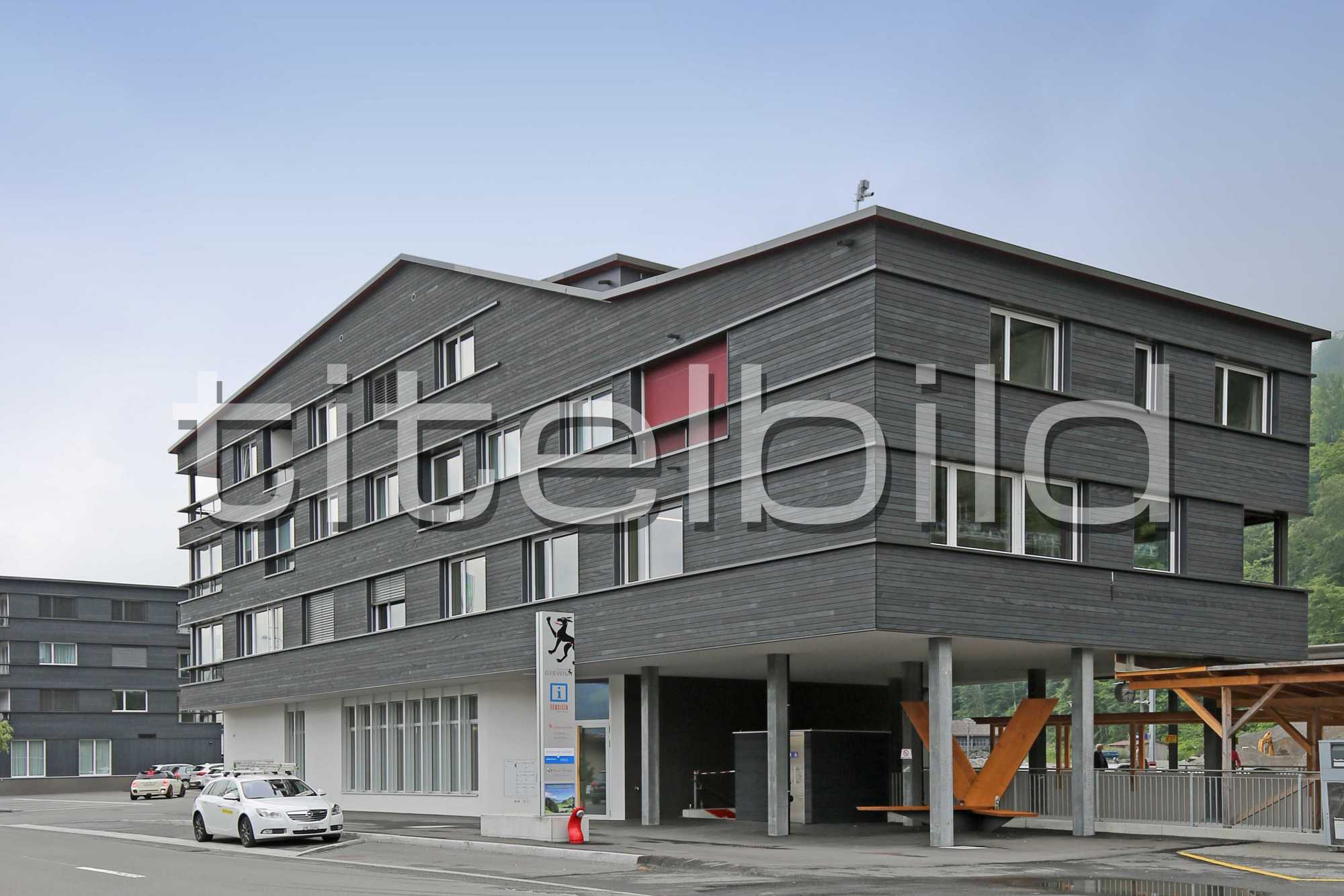 Projektbild-Nr. 1: Überbauung Bahnhofareal