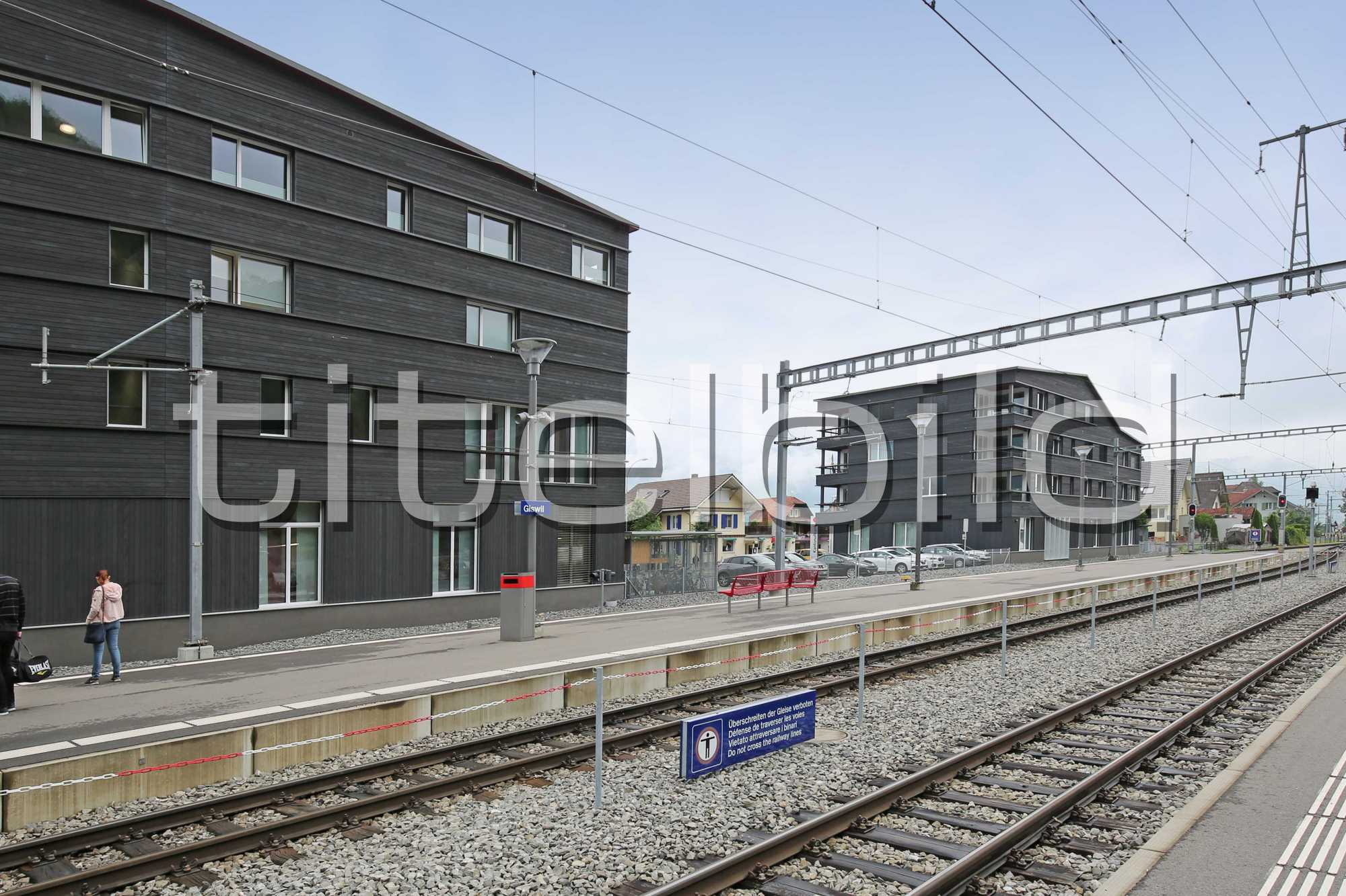 Projektbild-Nr. 5: Überbauung Bahnhofareal