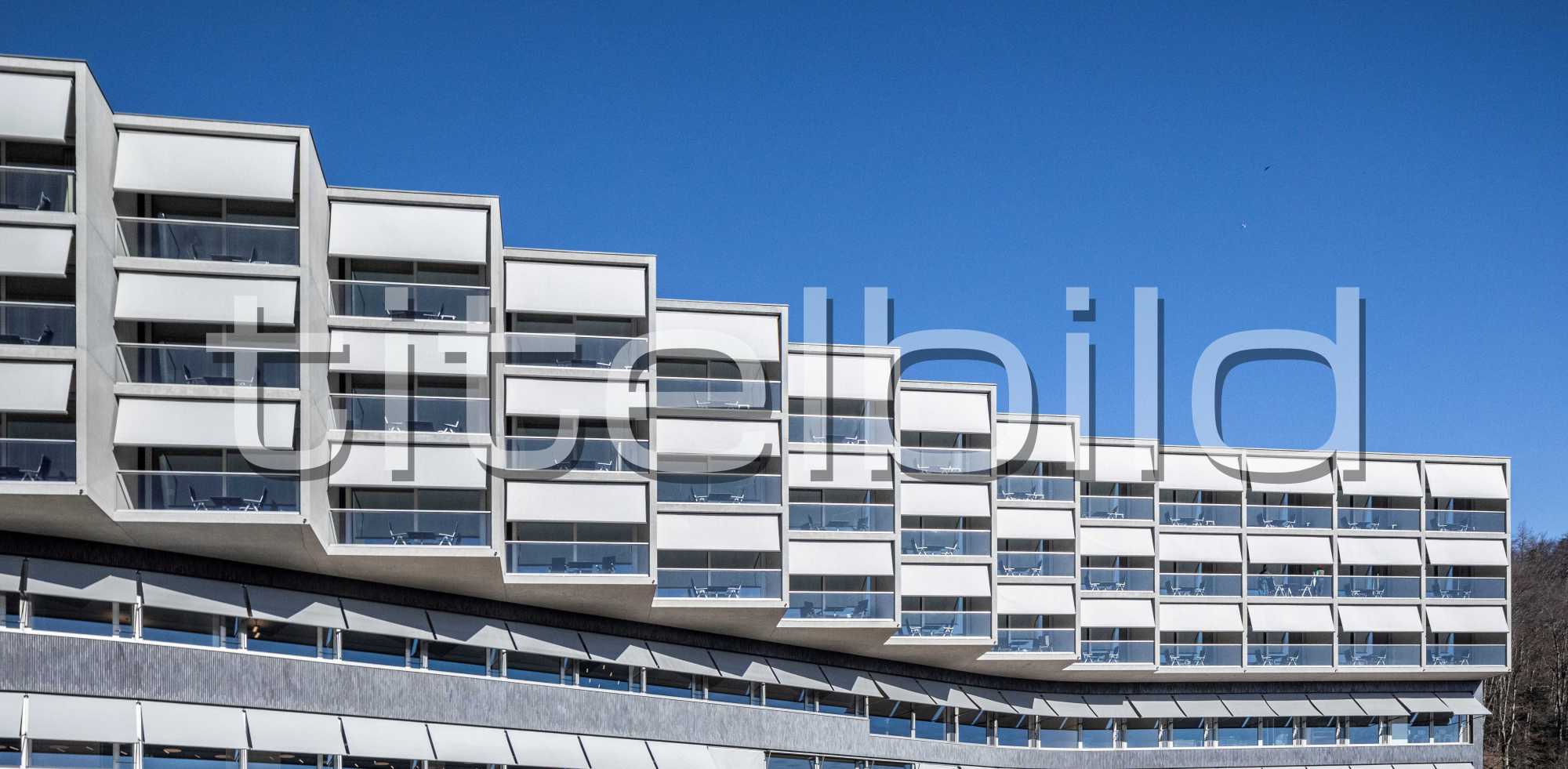 Projektbild-Nr. 2: Klinik Barmelweid Neubau Gebäude Oscar