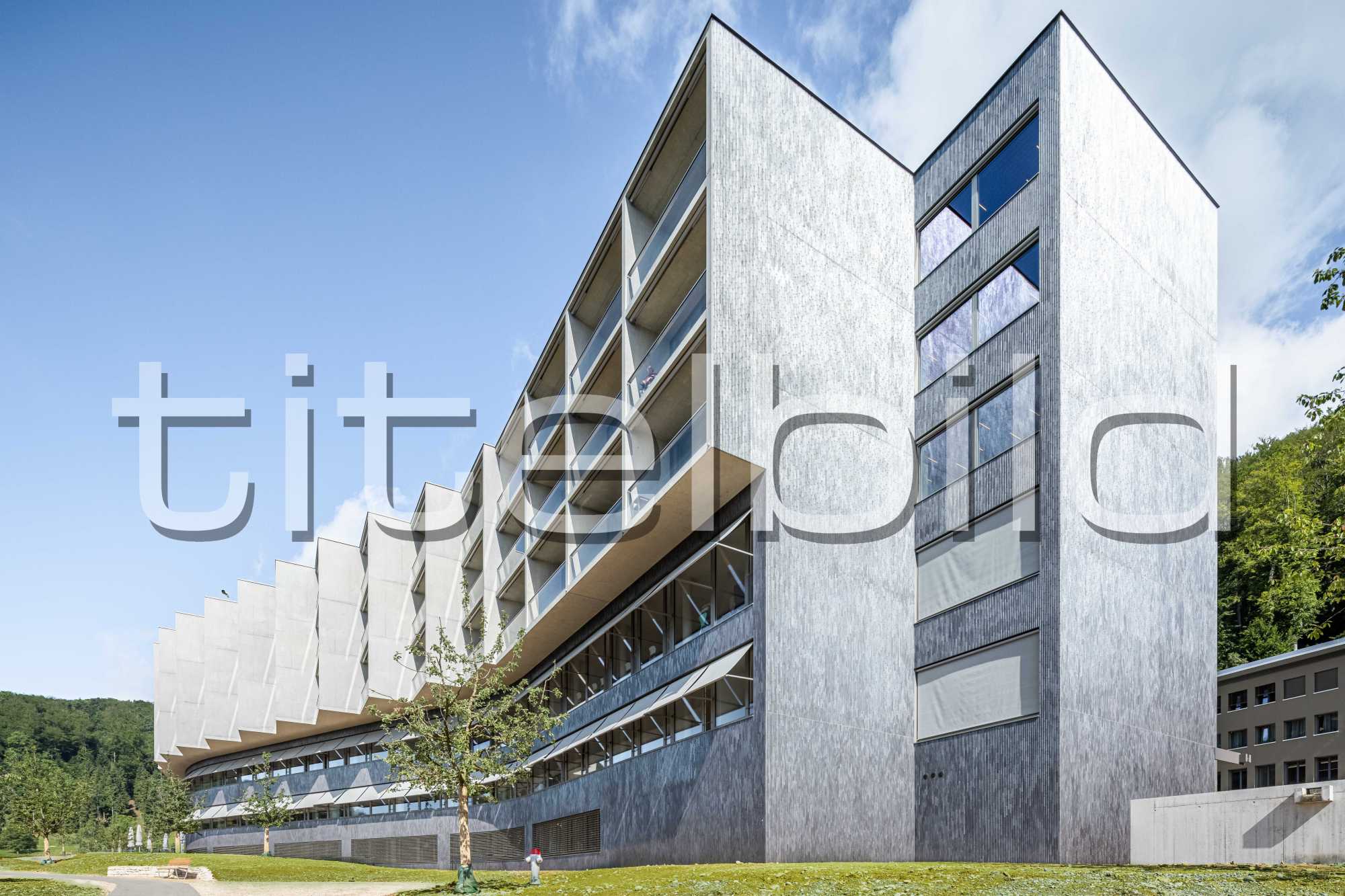 Projektbild-Nr. 6: Klinik Barmelweid Neubau Gebäude Oscar