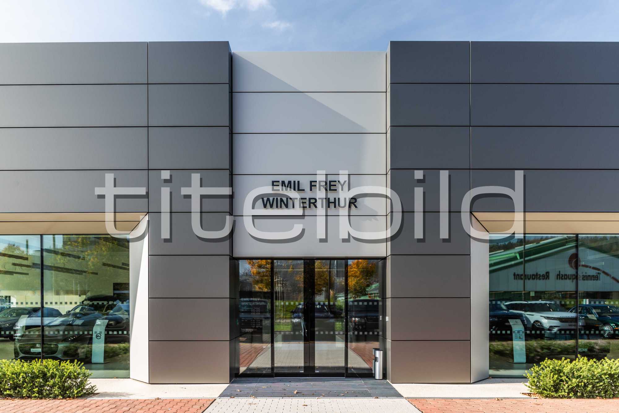 Projektbild-Nr. 1: Emil Frey Grüze-Garage, Jaguar Land Rover Show-Raum