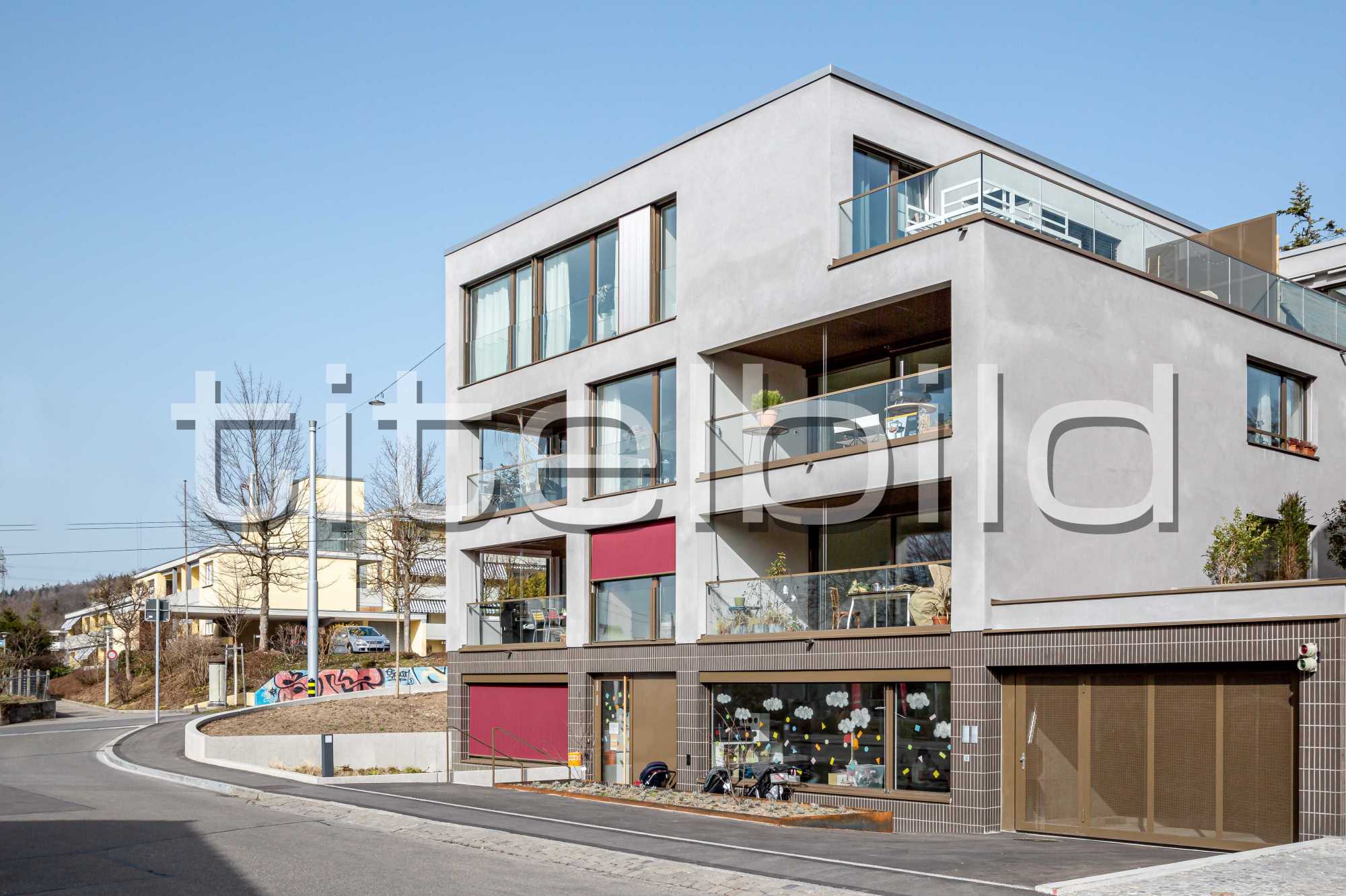 Projektbild-Nr. 1: Wohnhaus mit Gewerberaum