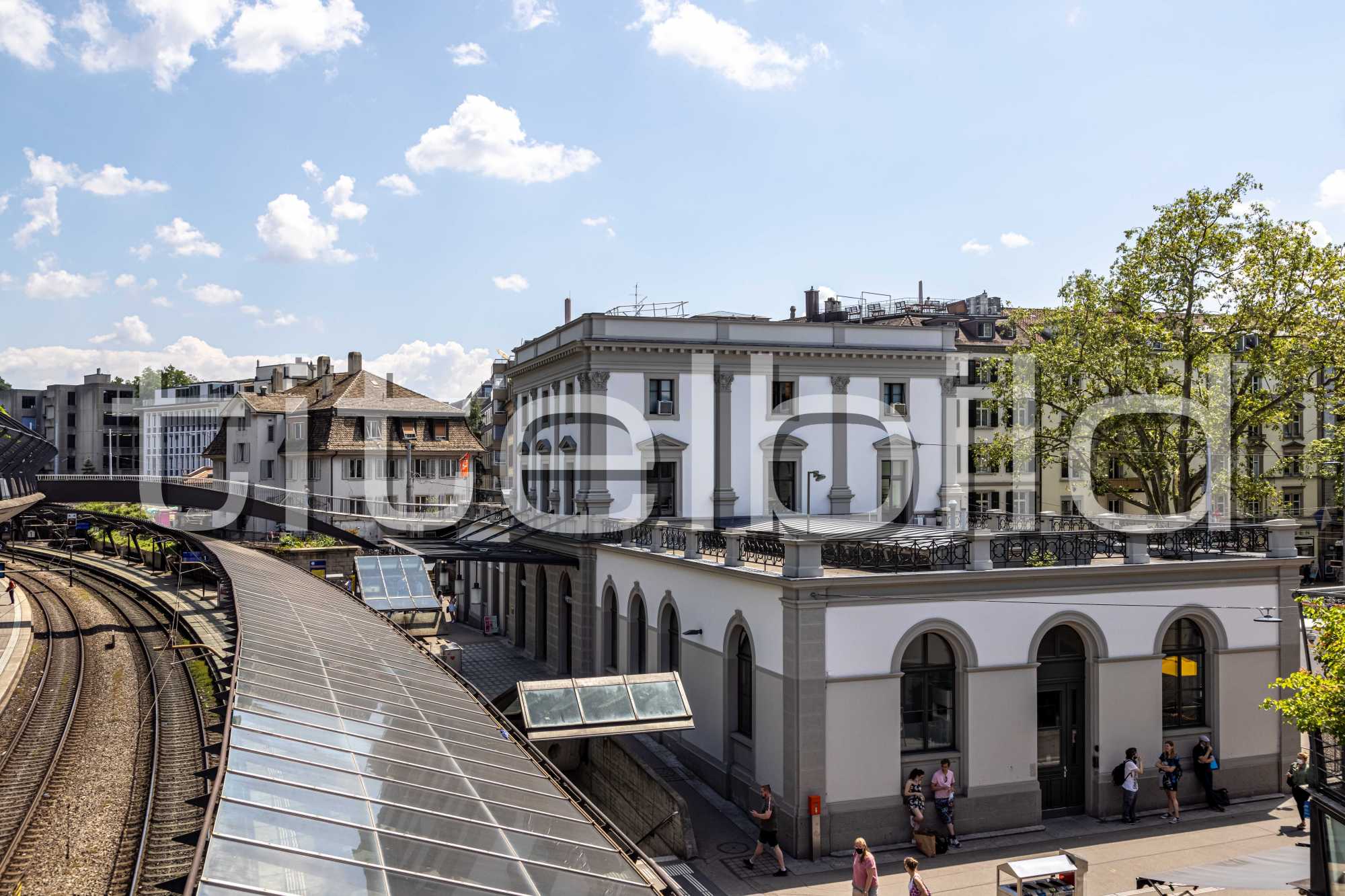 Projektbild-Nr. 2: Ausbau Bahnhof Stadelhofen