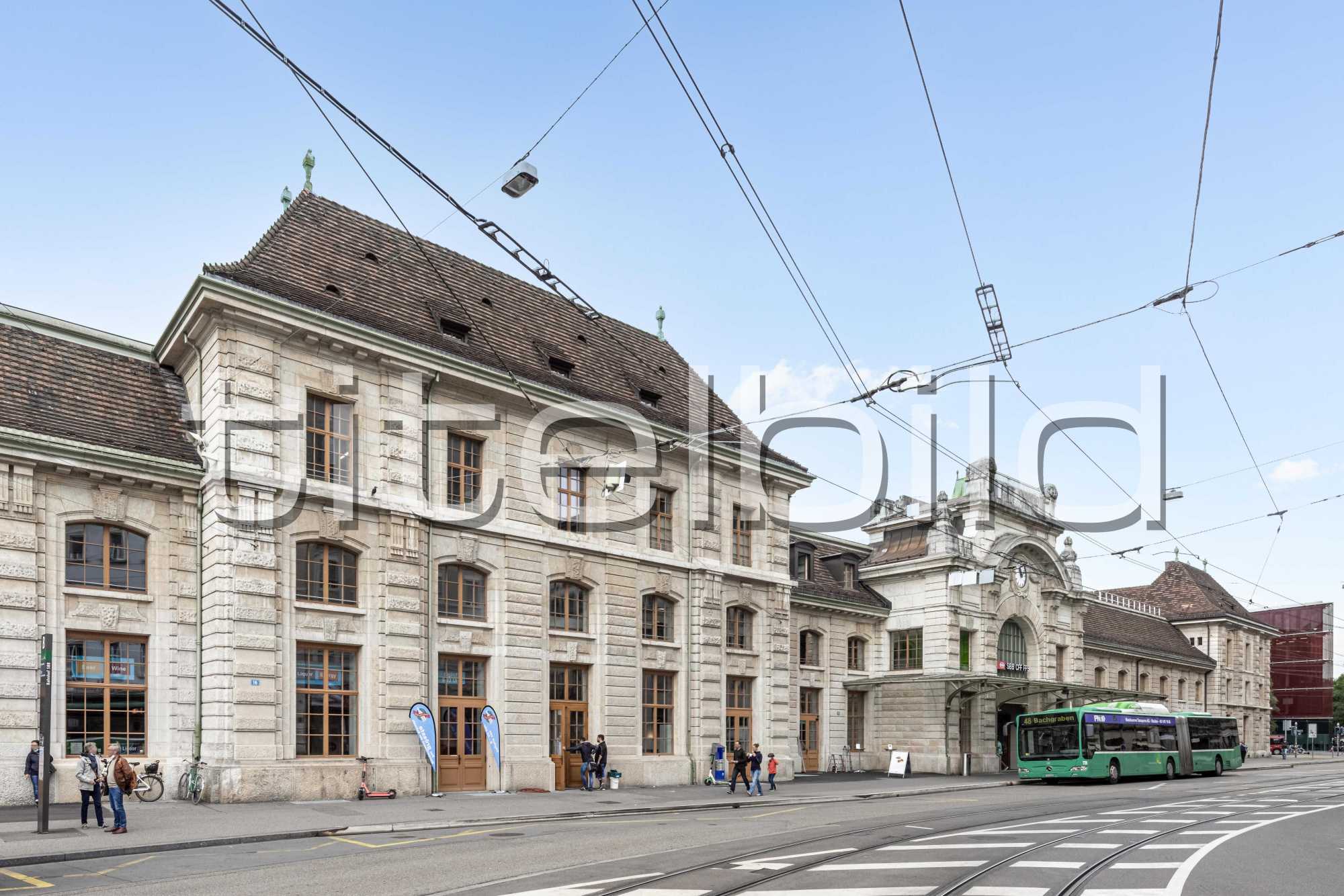 Projektbild-Nr. 1: Erneuerung Westflügel Bahnhof Basel SBB