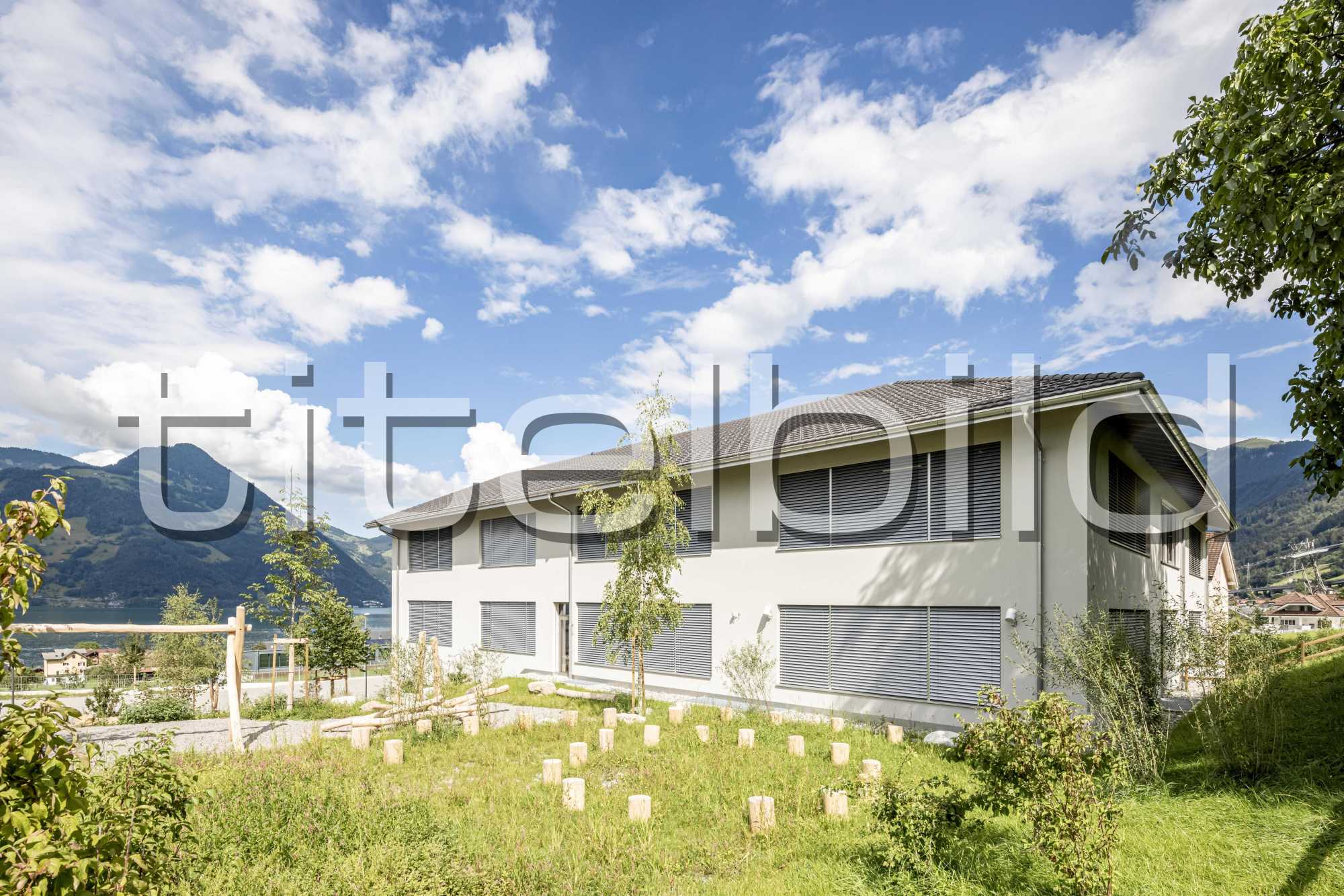 Projektbild-Nr. 0: Neubau Schulhaus für Kindergarten und 1./2. Klassen