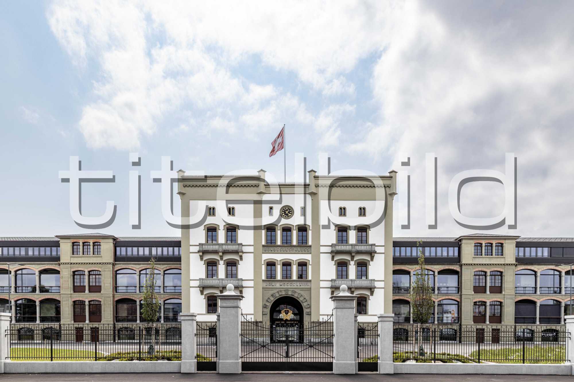 Projektbild-Nr. 1: Waffenplatz Thun Gesamtsanierung Mannschaftskaserne I