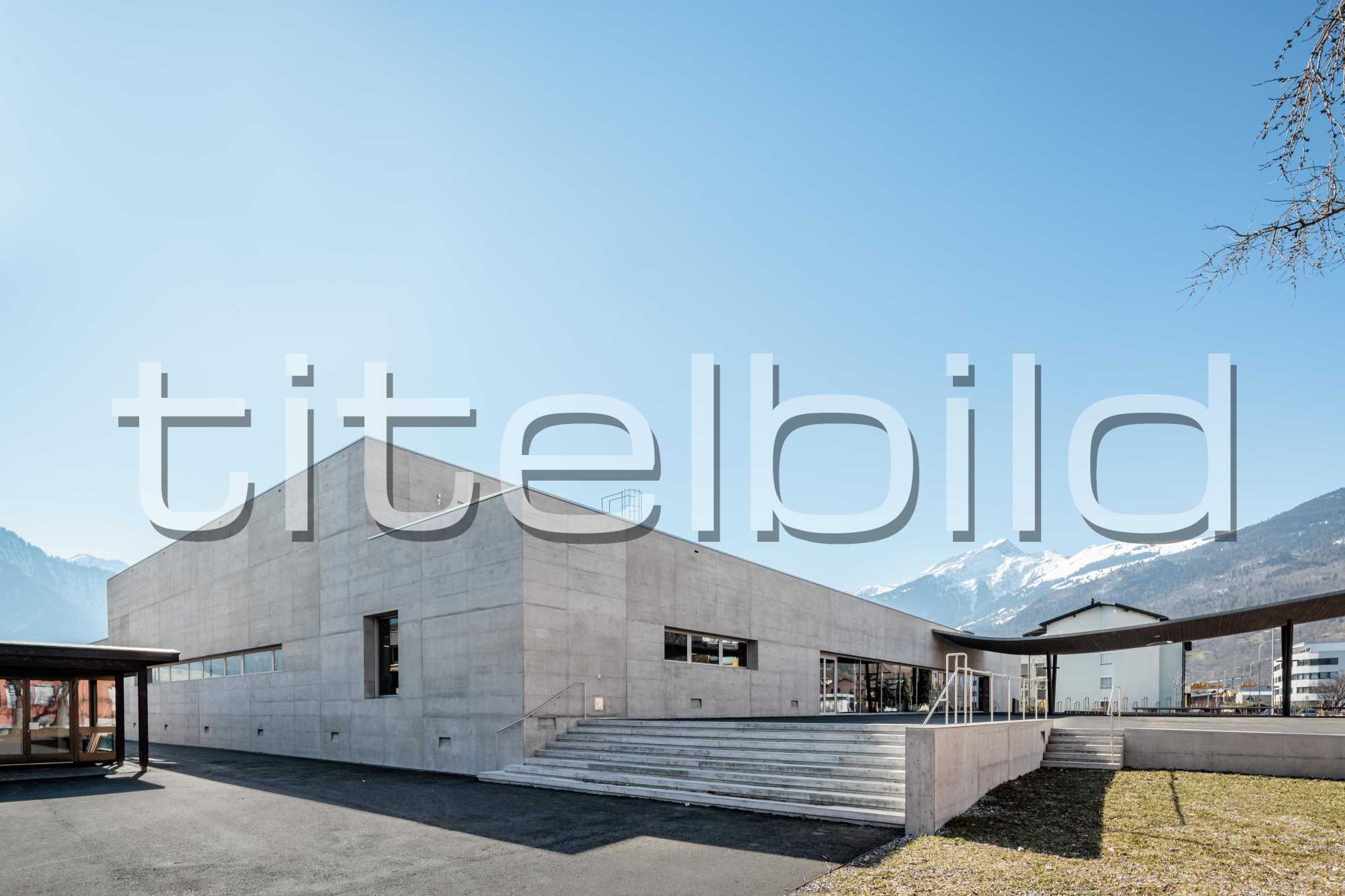 Projektbild-Nr. 2: Neubau Sporthalle Ried Landquart