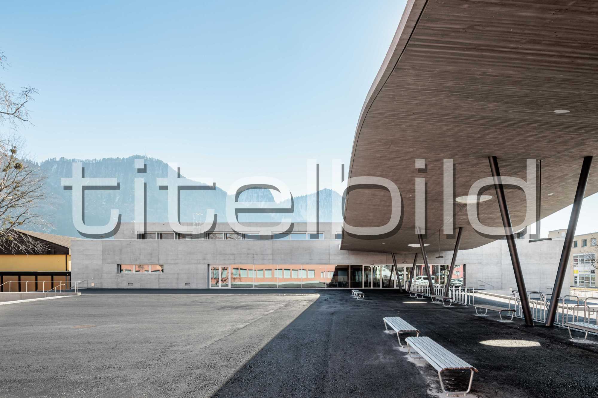 Projektbild-Nr. 4: Neubau Sporthalle Ried Landquart