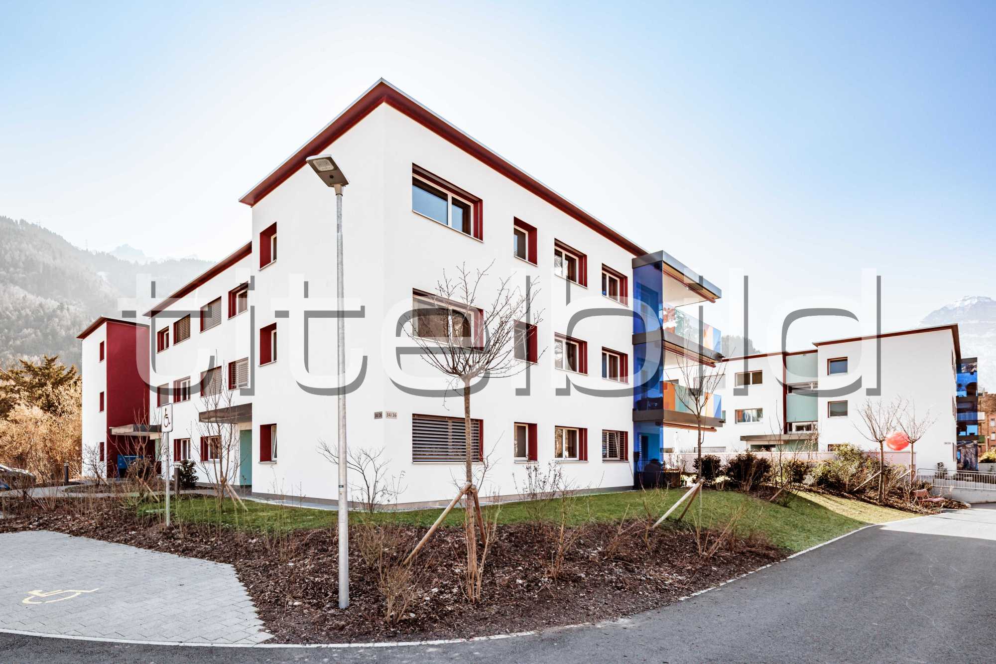 Projektbild-Nr. 1: Neubau 2 MFH Gartensiedlungen Rüteli
