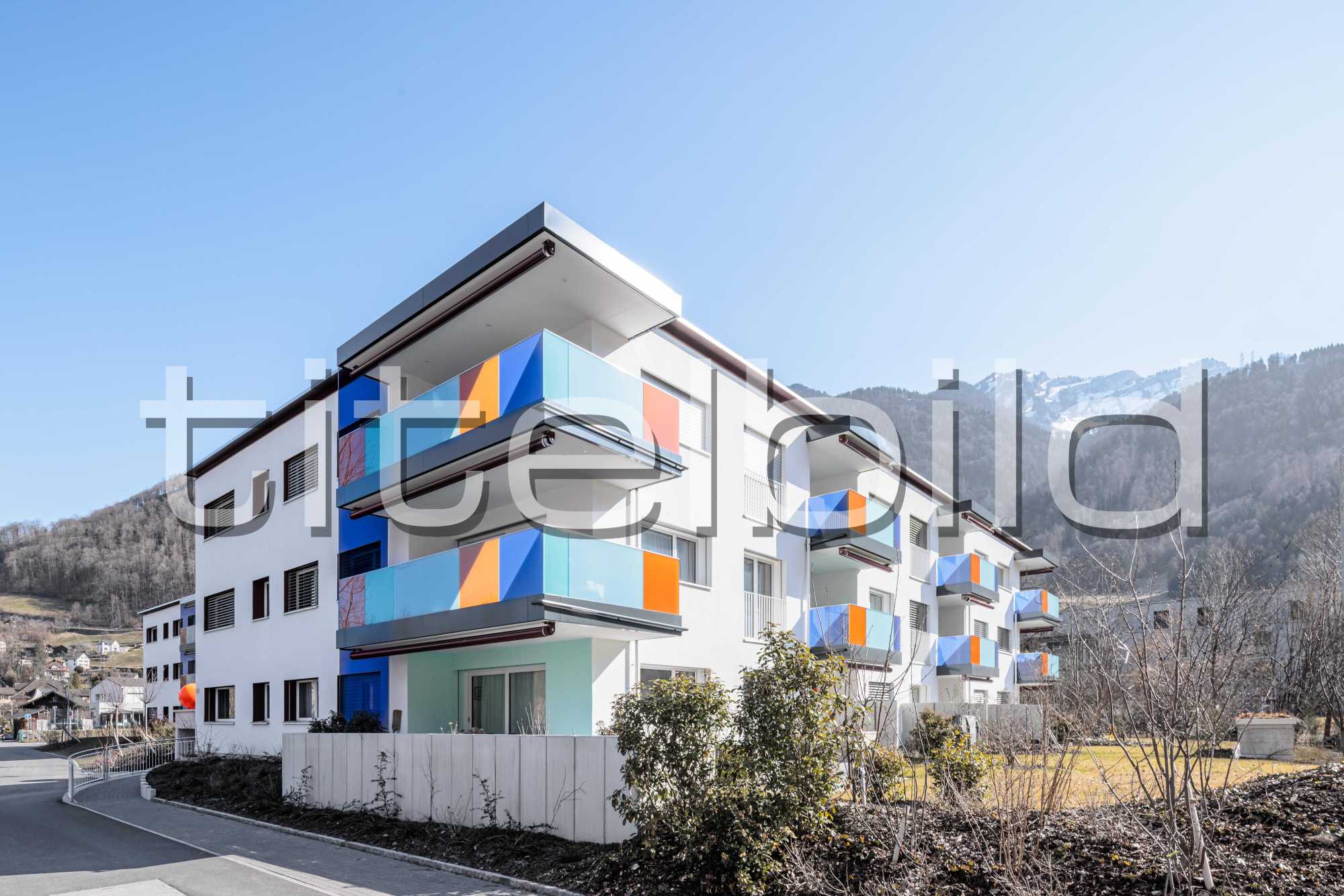 Projektbild-Nr. 3: Neubau 2 MFH Gartensiedlungen Rüteli