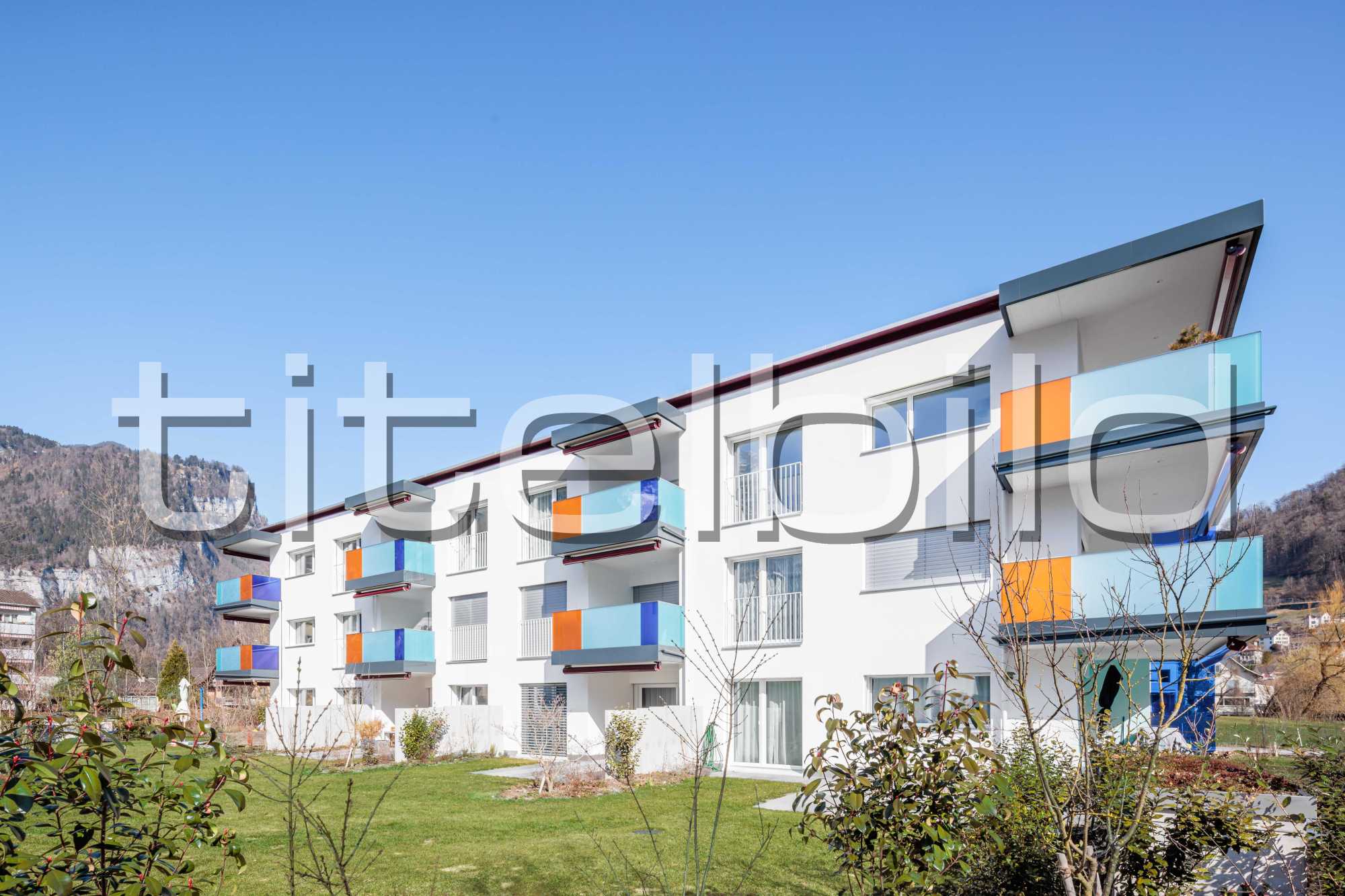 Projektbild-Nr. 5: Neubau 2 MFH Gartensiedlungen Rüteli