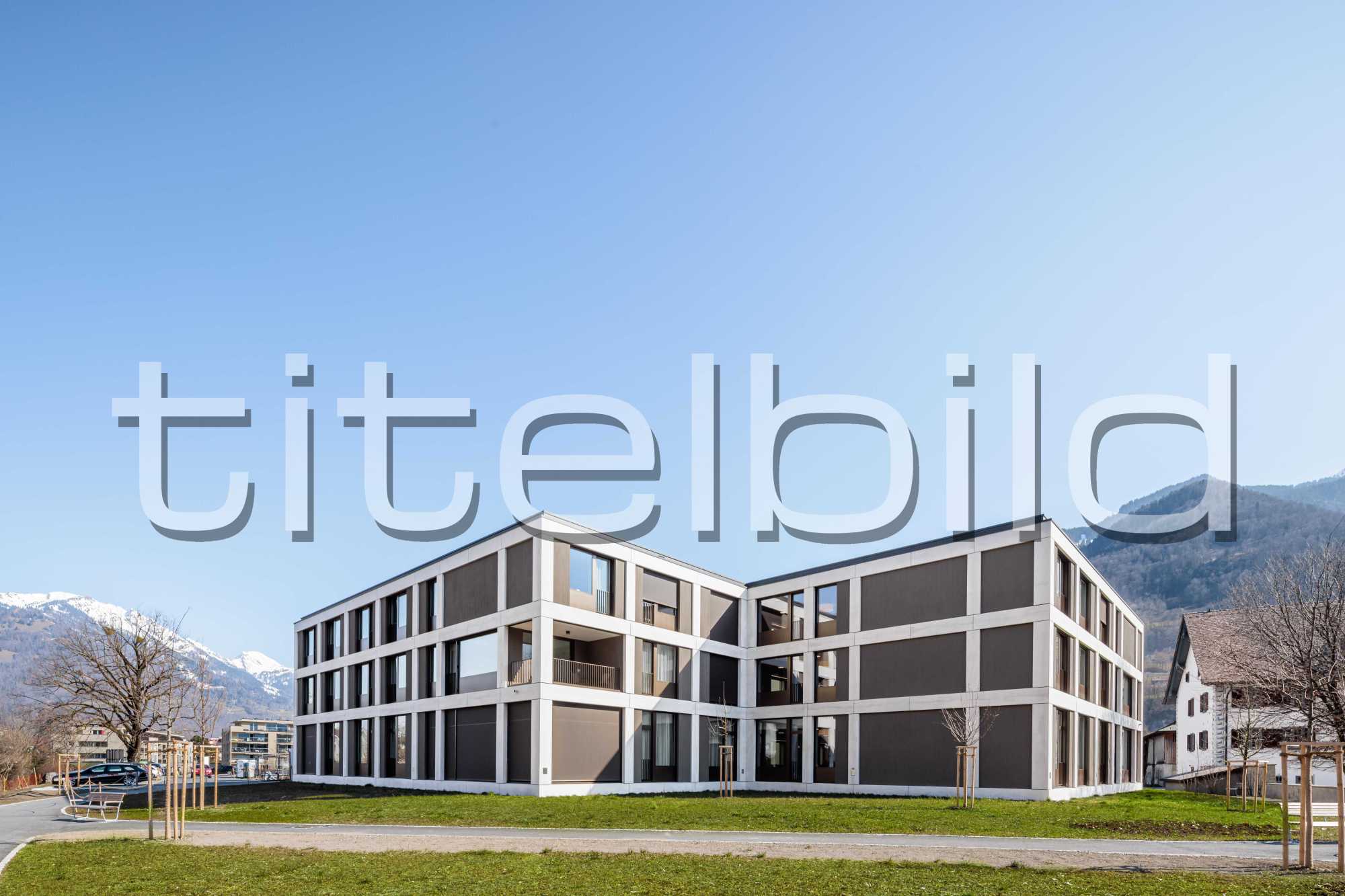 Projektbild-Nr. 1: Erweiterungsneubau Alters- und Pflegeheim Letz