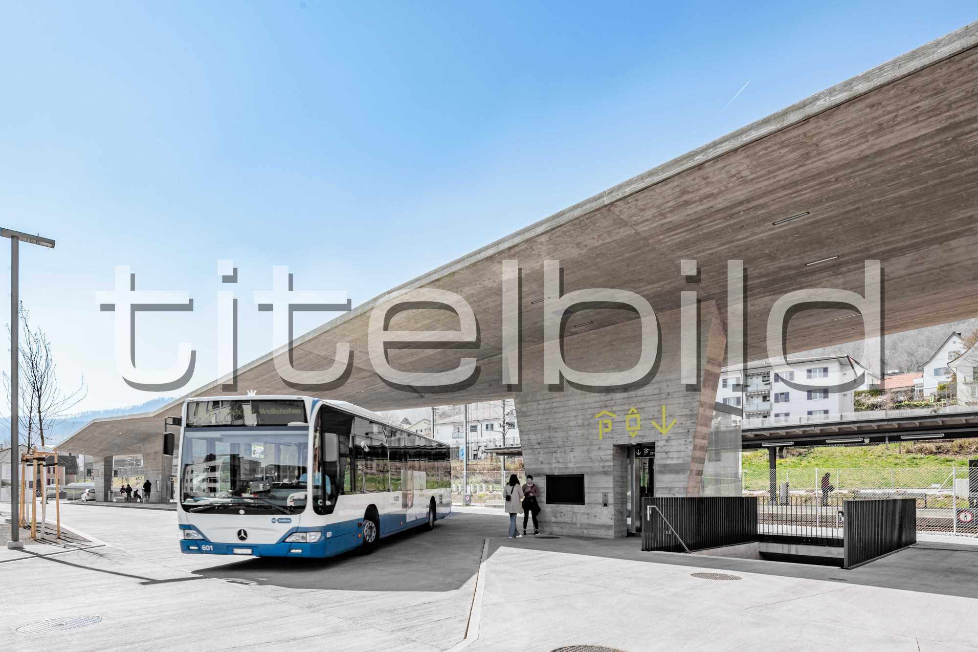 Projektbild-Nr. 2: Neubau Bushof u. Parking Florastrasse