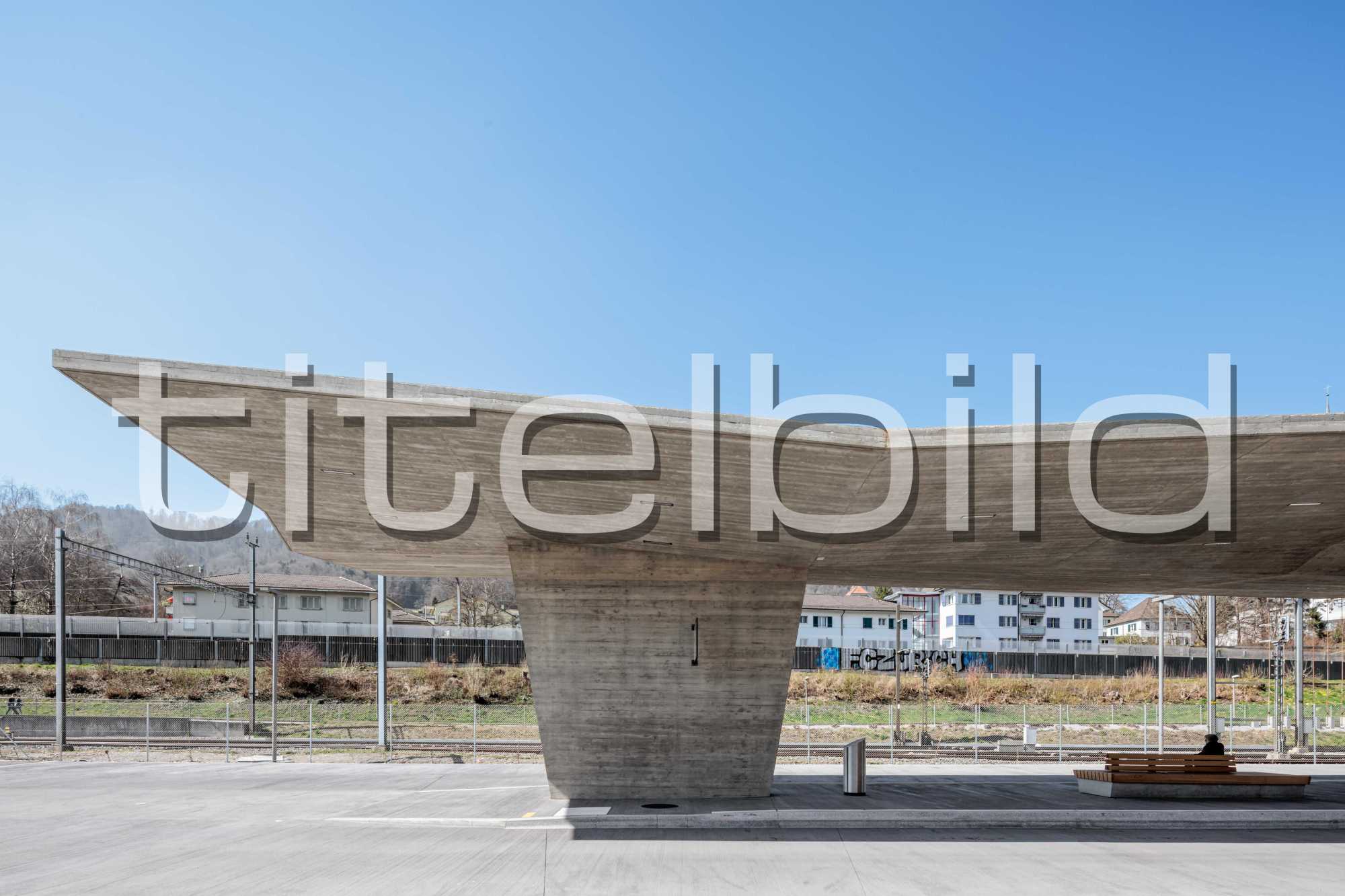 Projektbild-Nr. 3: Neubau Bushof u. Parking Florastrasse