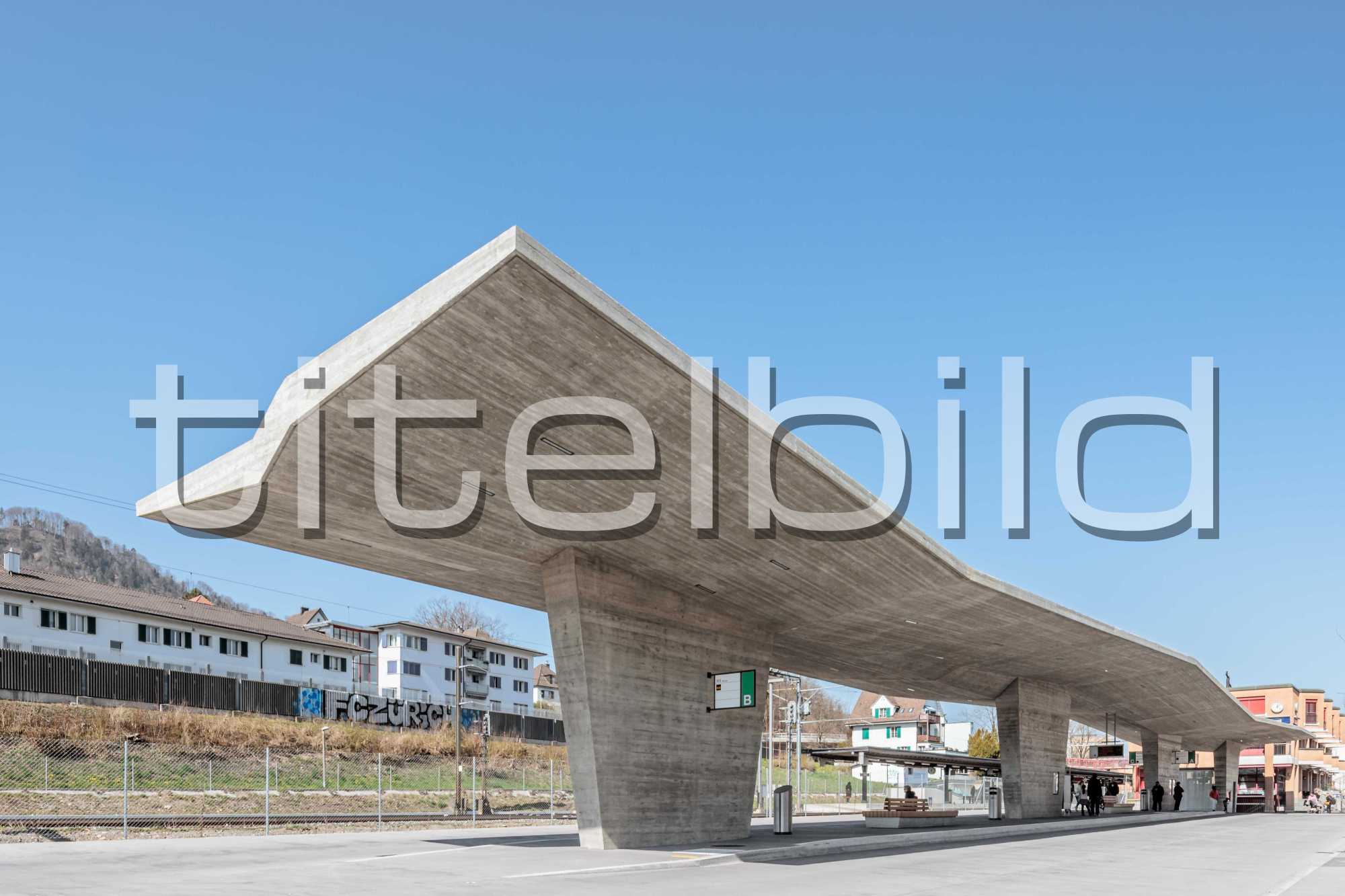 Projektbild-Nr. 4: Neubau Bushof u. Parking Florastrasse