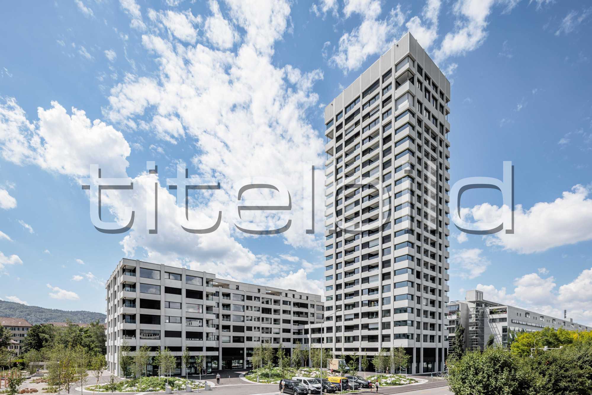 Projektbild-Nr. 1: Neubau Hochhaus Baslerstrasse