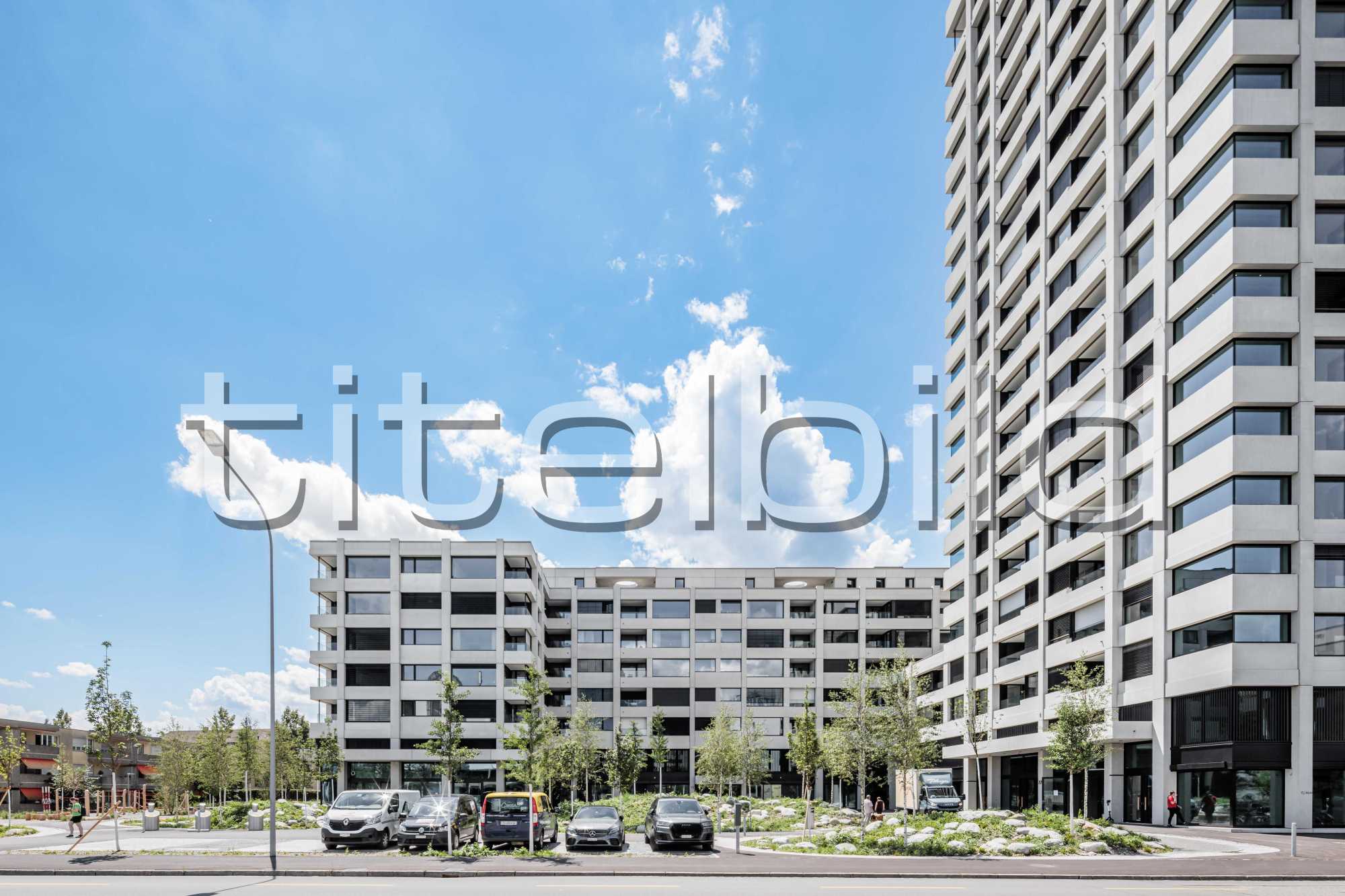 Projektbild-Nr. 2: Neubau Hochhaus Baslerstrasse