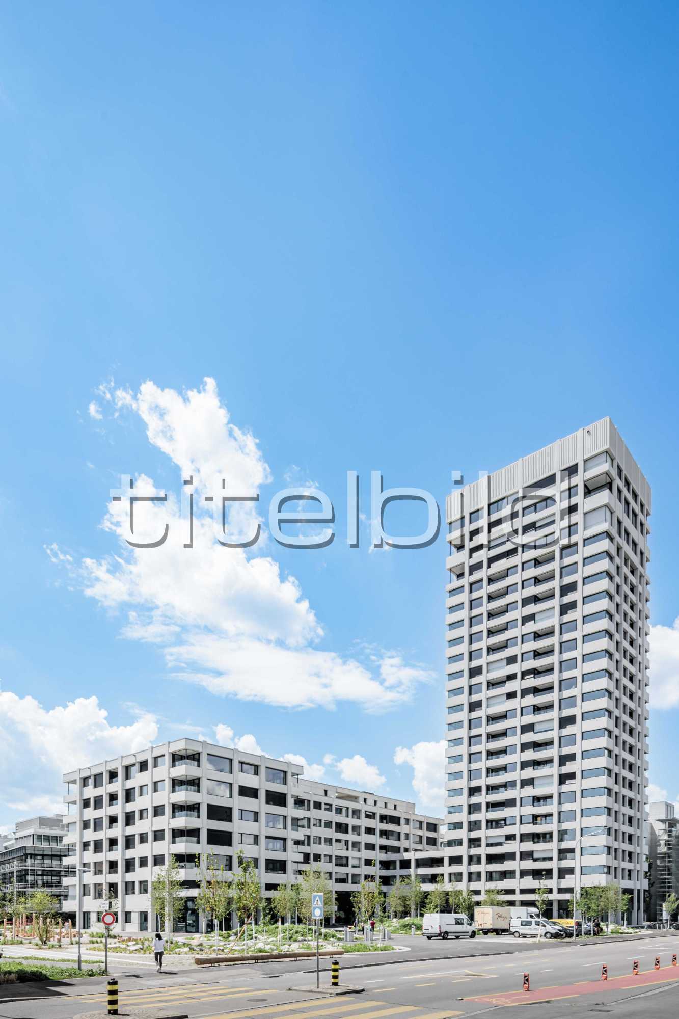 Projektbild-Nr. 5: Neubau Hochhaus Baslerstrasse