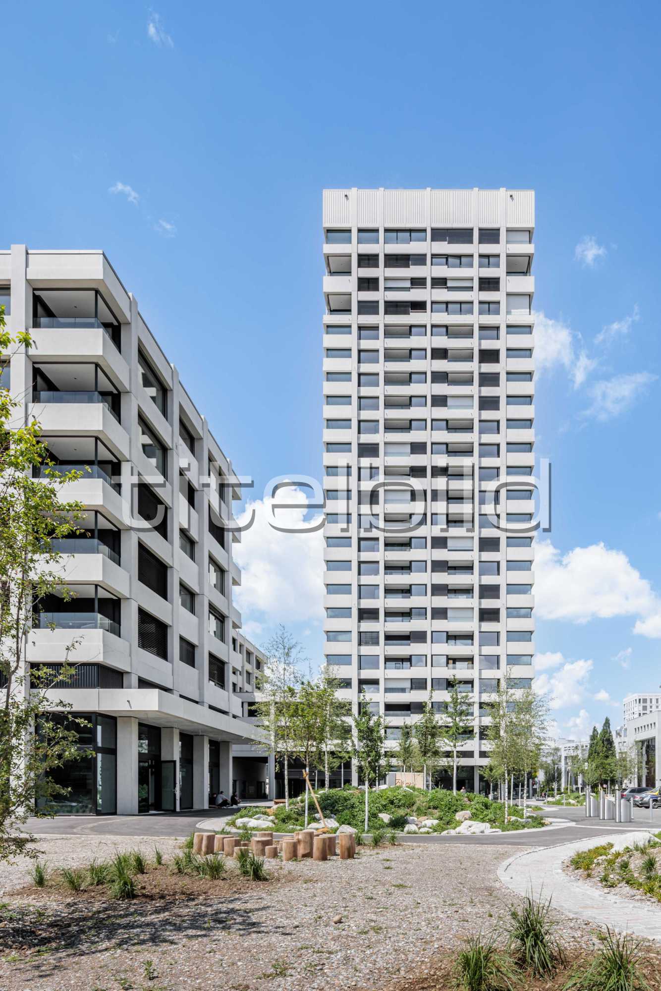 Projektbild-Nr. 6: Neubau Hochhaus Baslerstrasse