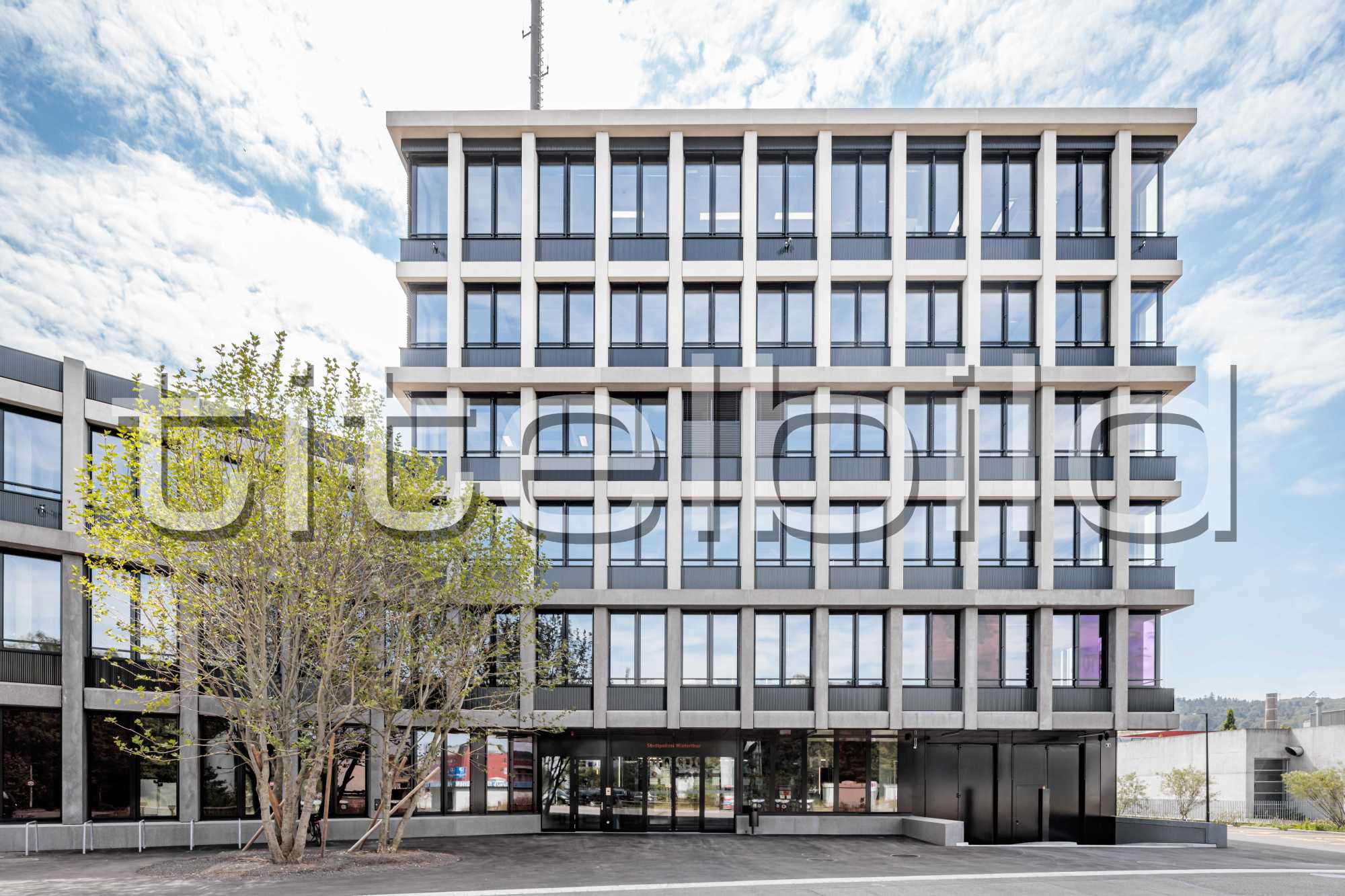 Projektbild-Nr. 1: Neubau Polizeigebäude