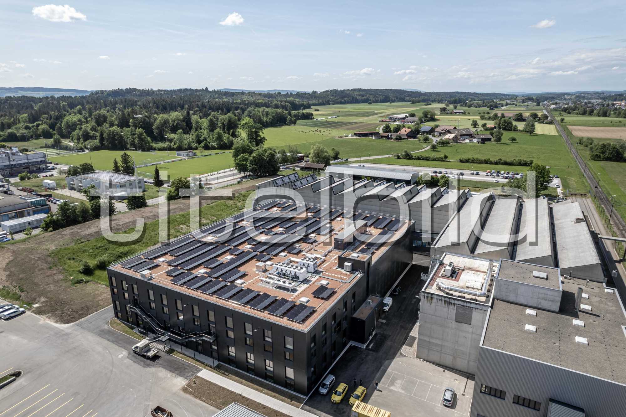 Projektbild-Nr. 3: Neubau FF1 HUBER+SUHNER AG
