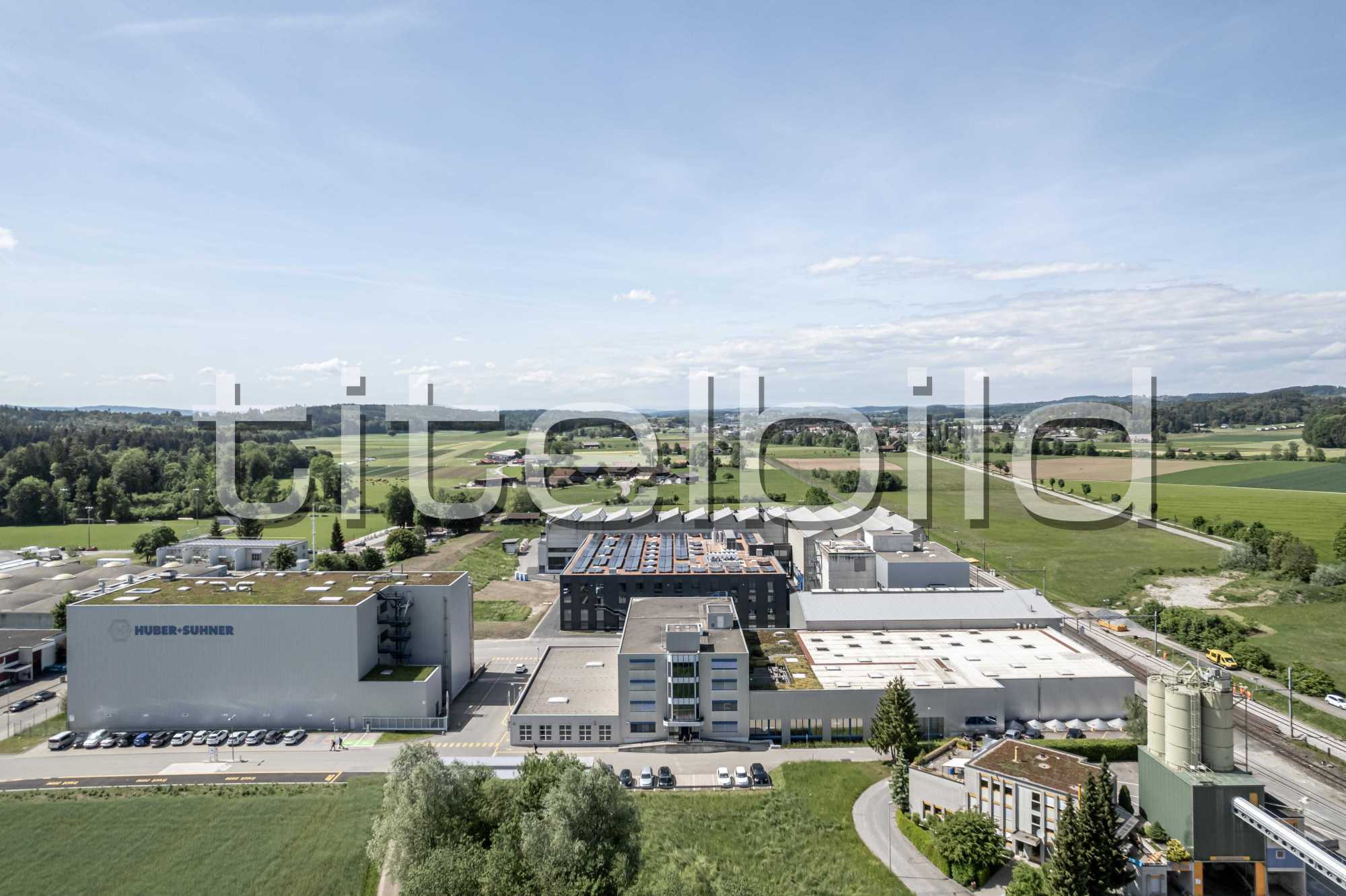 Projektbild-Nr. 8: Neubau FF1 HUBER+SUHNER AG
