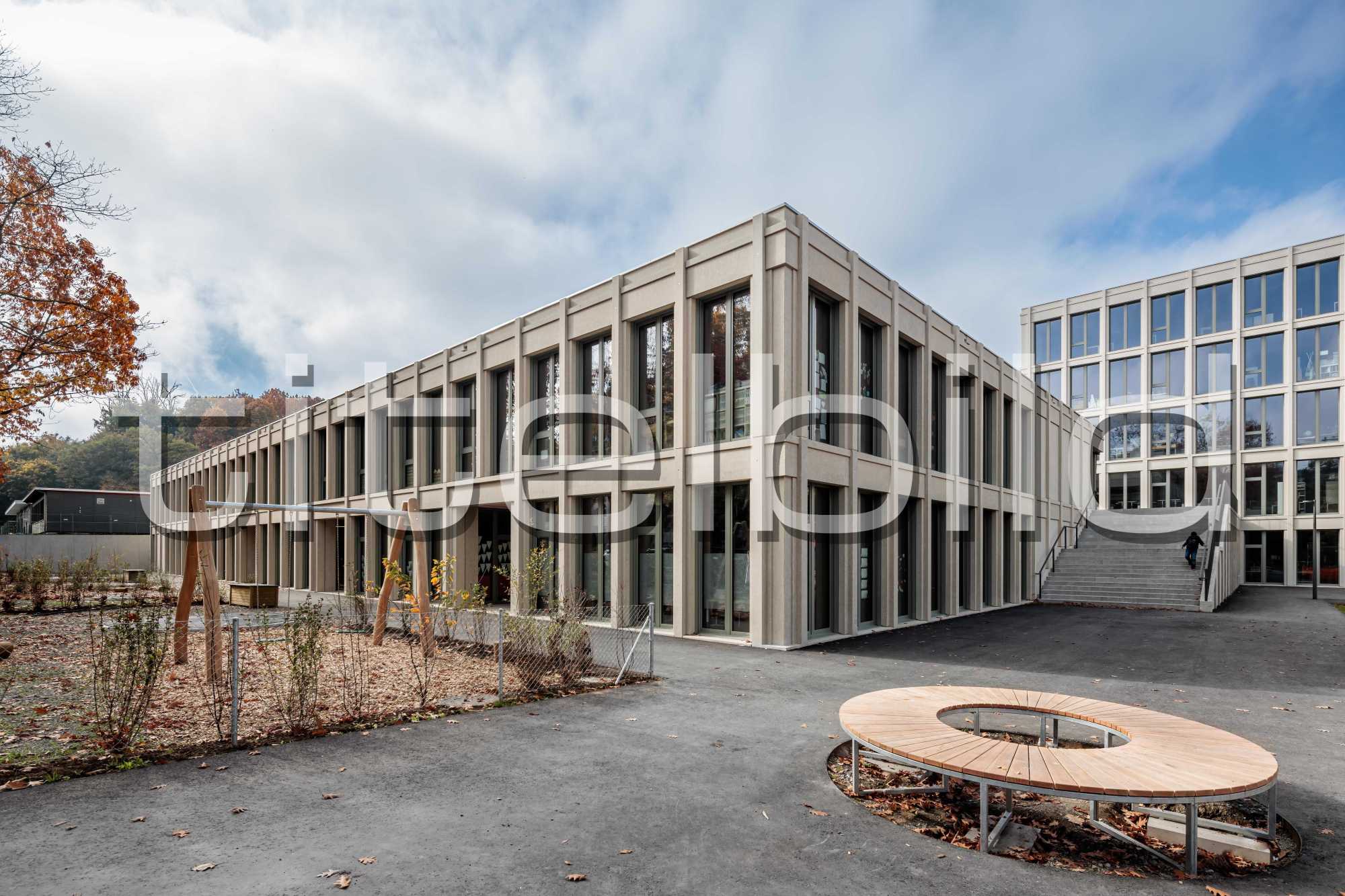 Projektbild-Nr. 1: Ersatzneubau Volksschule Kleefeld und Sanierung Doppelturnhalle