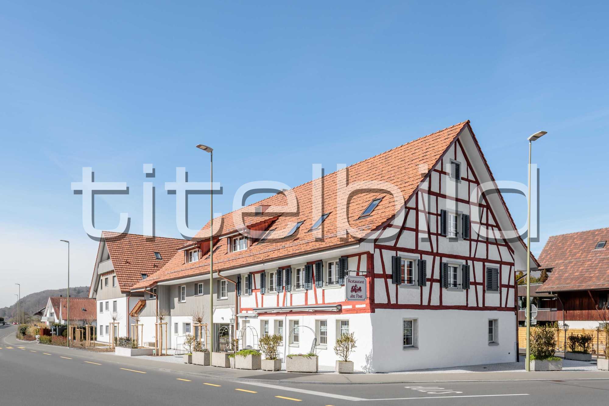 Projektbild-Nr. 1: Wohnsiedlung Alte Post in Hüttikon