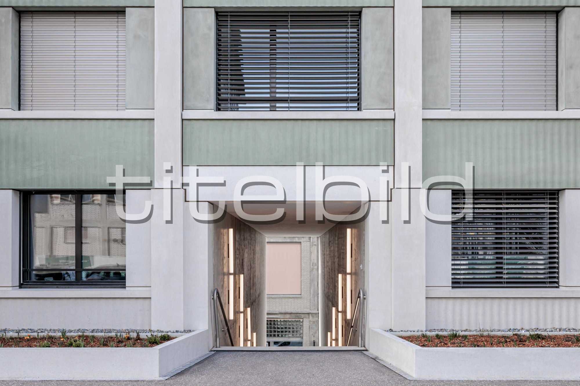 Projektbild-Nr. 4: Wohn- und Geschäftsüberbauung Papieri-Areal - Baubereich A