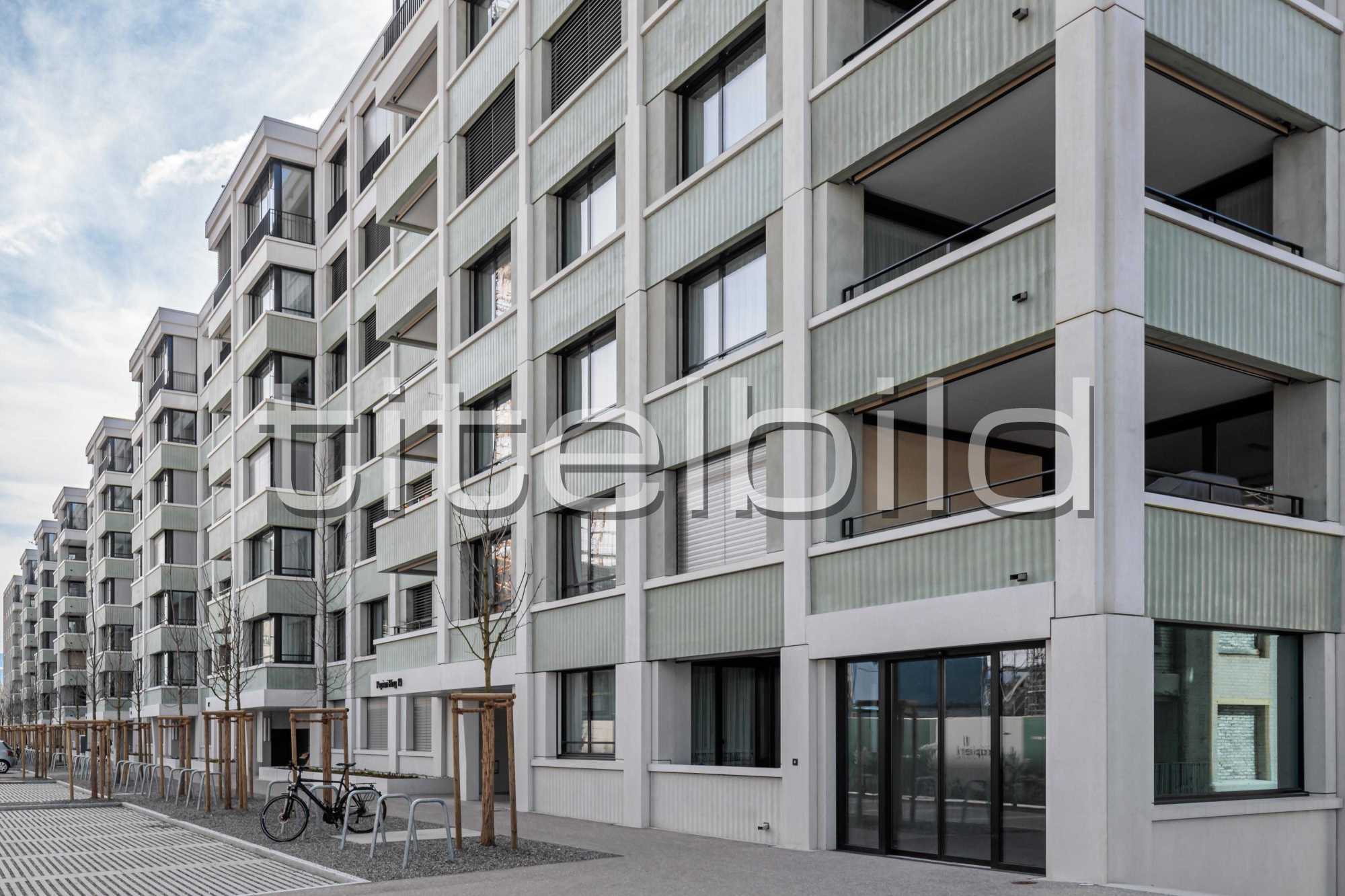 Projektbild-Nr. 6: Wohn- und Geschäftsüberbauung Papieri-Areal - Baubereich A