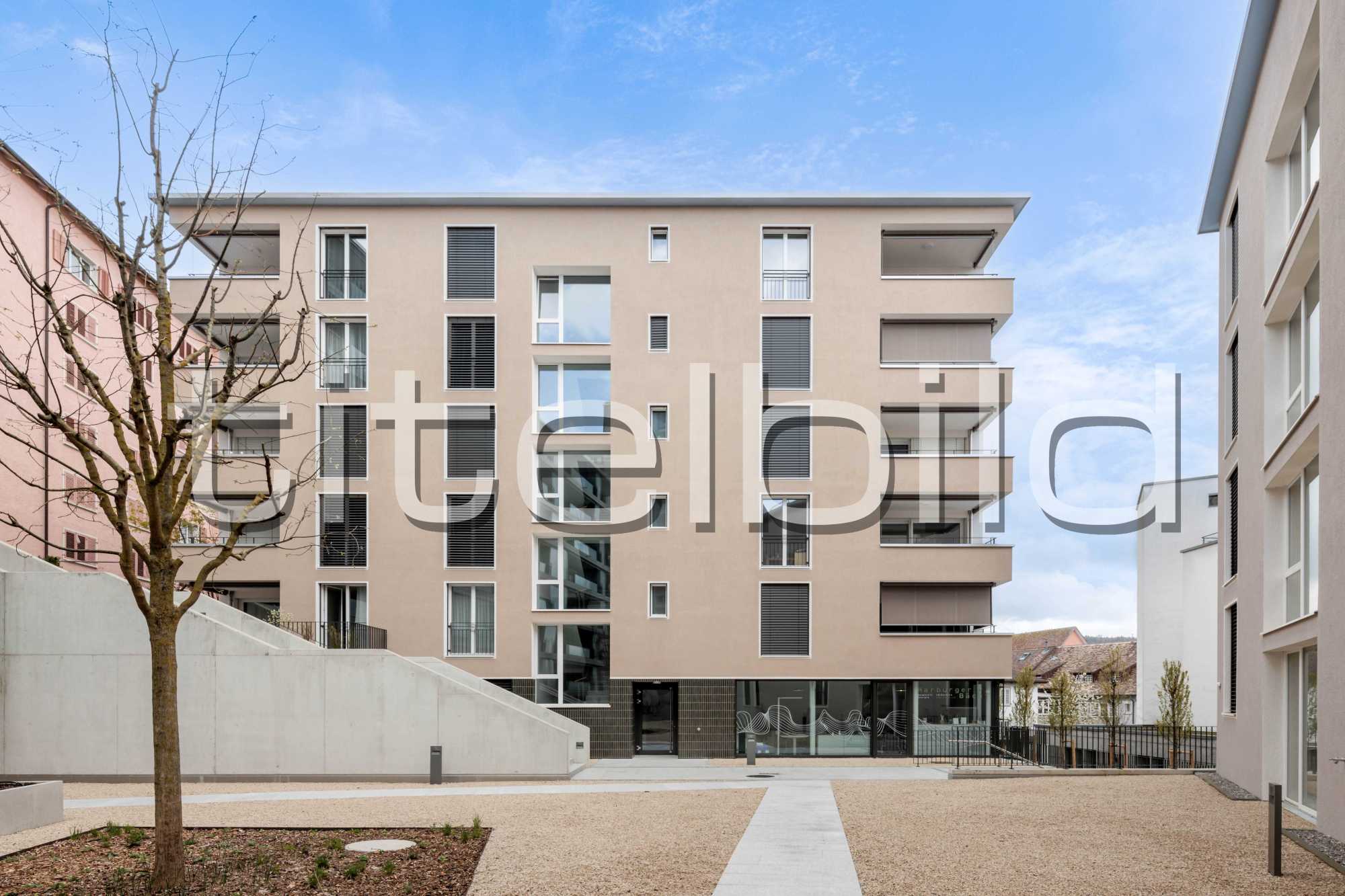 Projektbild-Nr. 1: Zentrumsüberbauung Wildenstrasse-Chilesteig