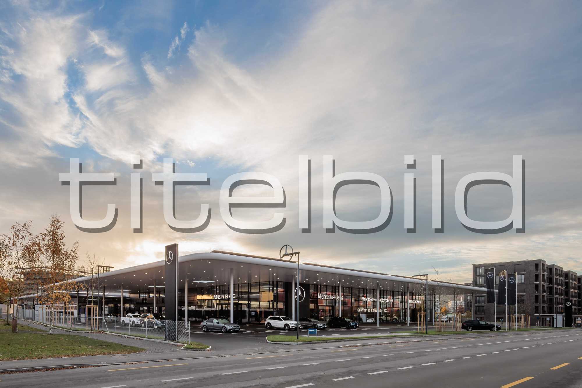 Projektbild-Nr. 3: Neubau Personenwagenzentrum Mercedes-Benz AG Merbag