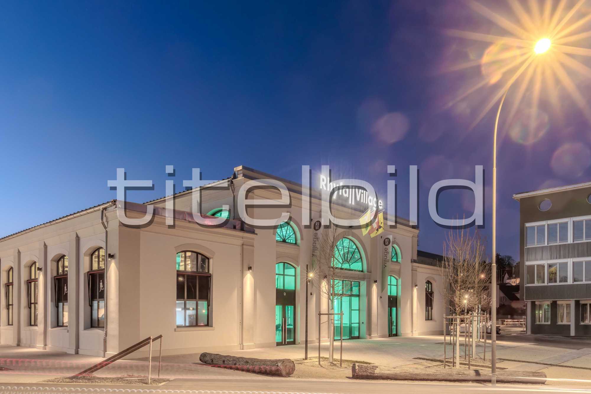 Projektbild-Nr. 14: RhyfallTower und RhyGarten