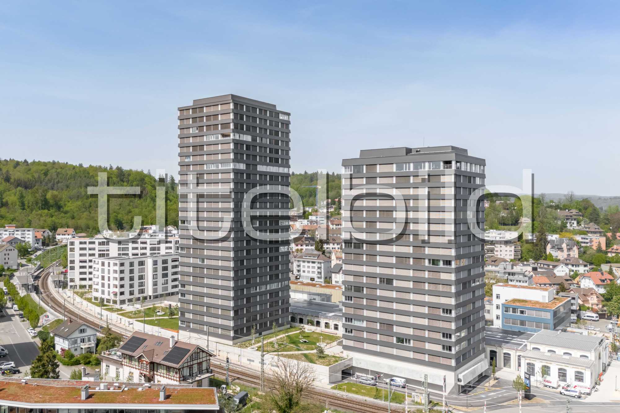 Projektbild-Nr. 1: RhyfallTower und RhyGarten