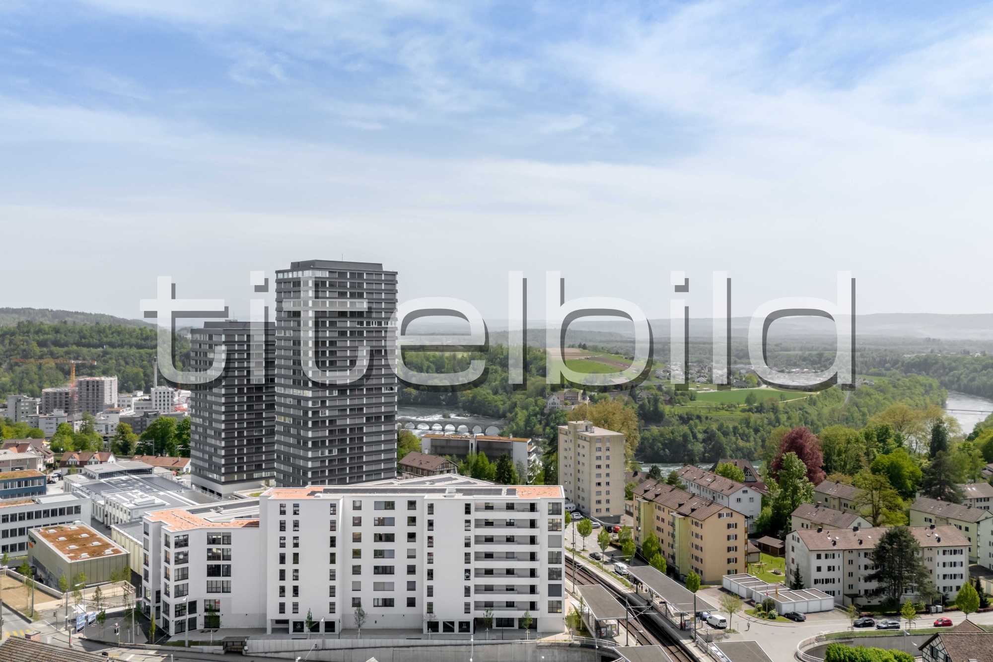 Projektbild-Nr. 6: RhyfallTower und RhyGarten