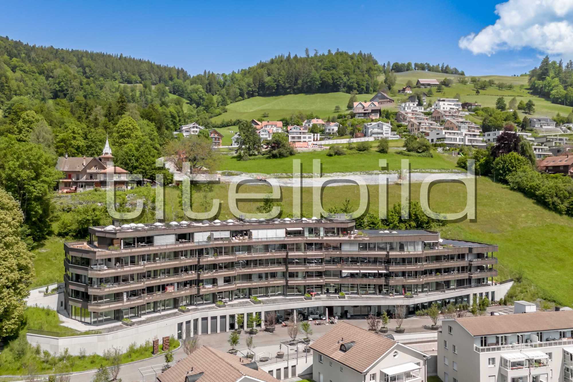 Projektbild-Nr. 1: Wohnüberbauung «bonaLiving Ägerisee»