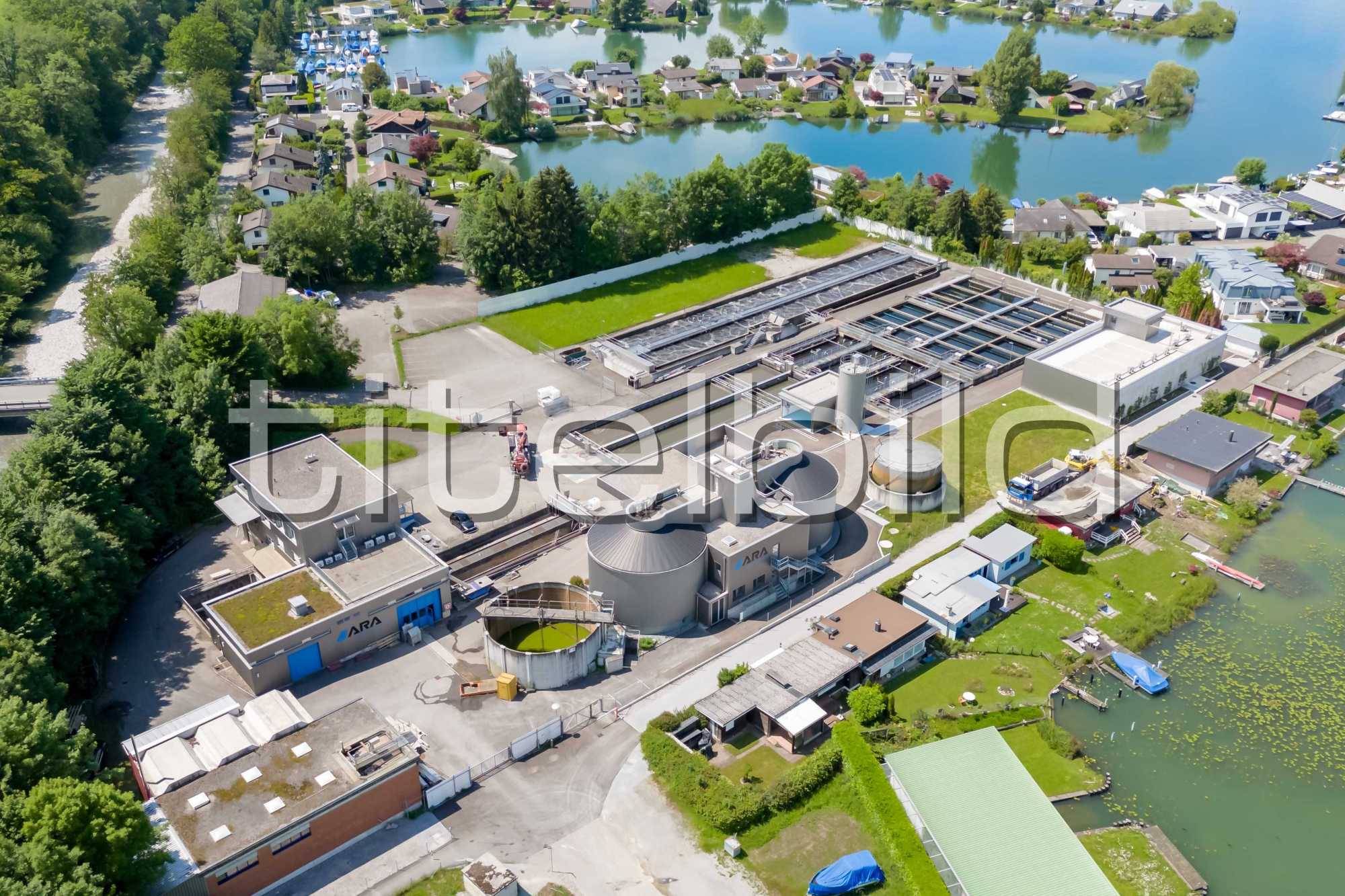 Projektbild-Nr. 2: ARA Untermarch Abwasserbehandlungsanlage