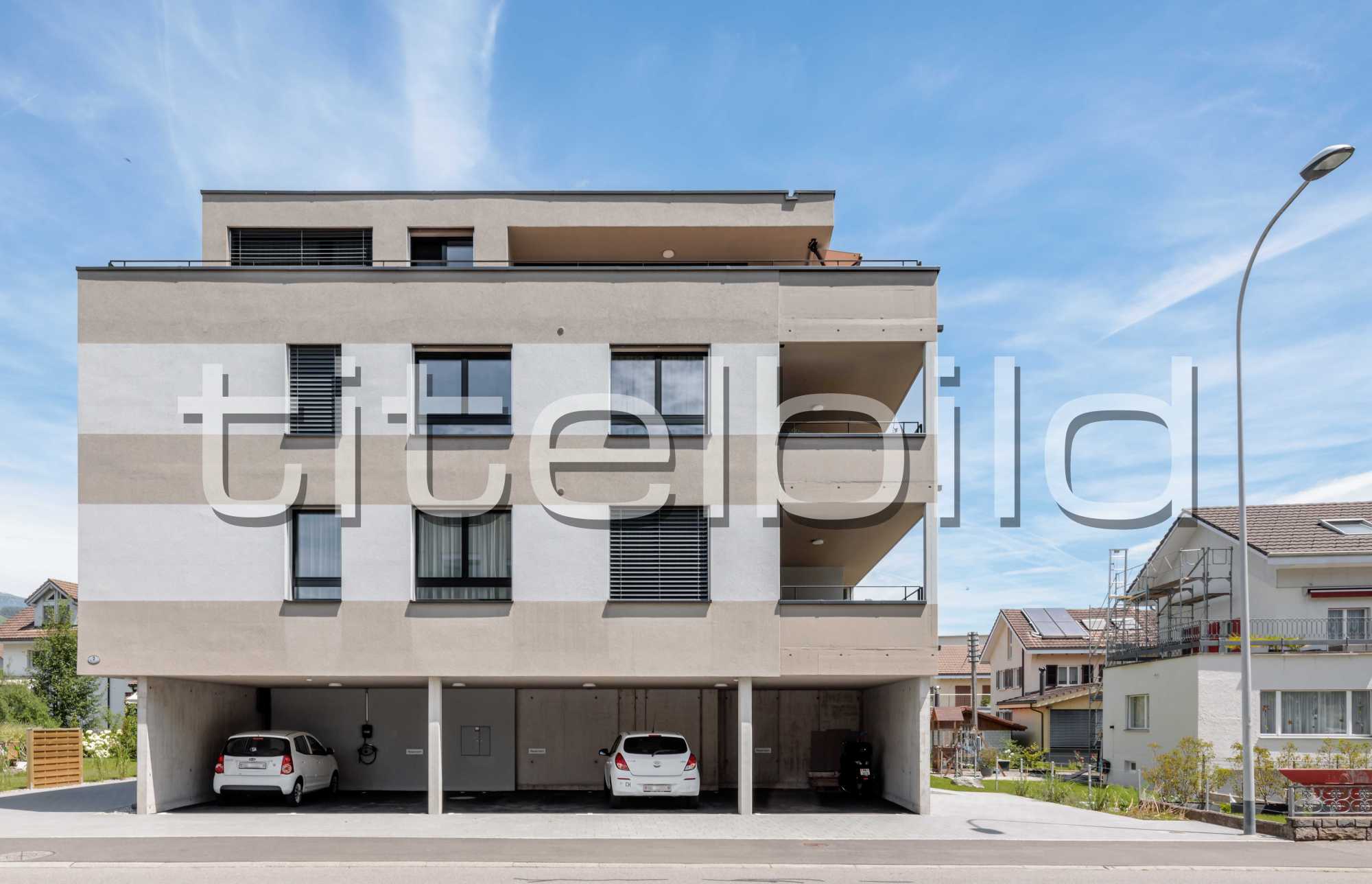 Projektbild-Nr. 1: Neubau MFH Alpenstrasse Buochs