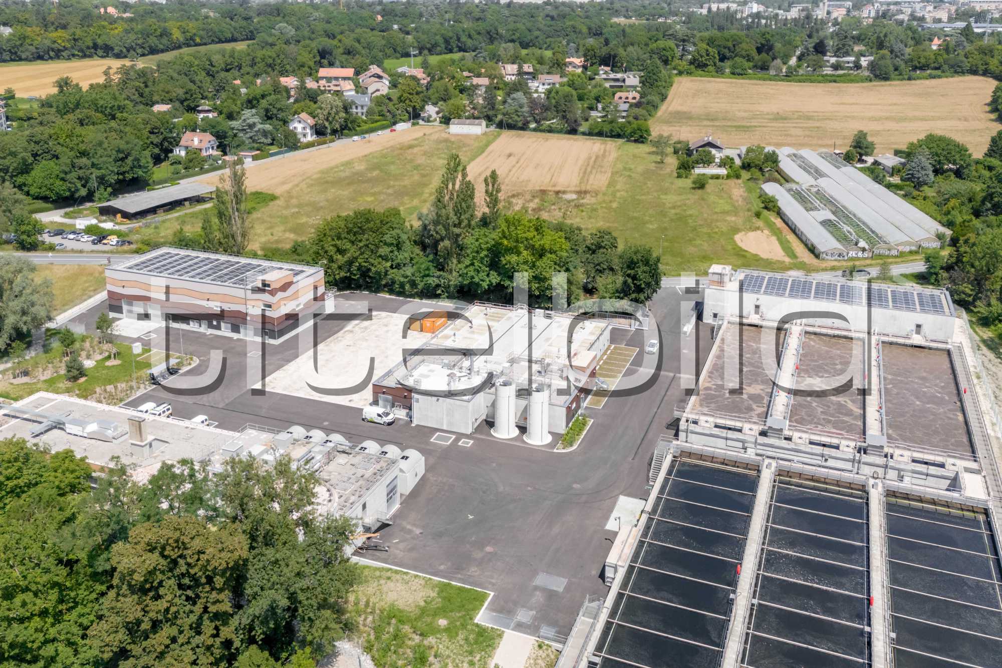 Projektbild-Nr. 2: Station de épuration de Villette