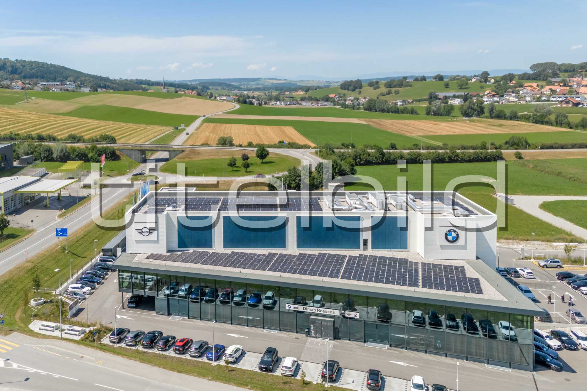 Projektbild-Nr. 2: DIMAB Rossens - Concessionnaire BMW, Alpina et MINI