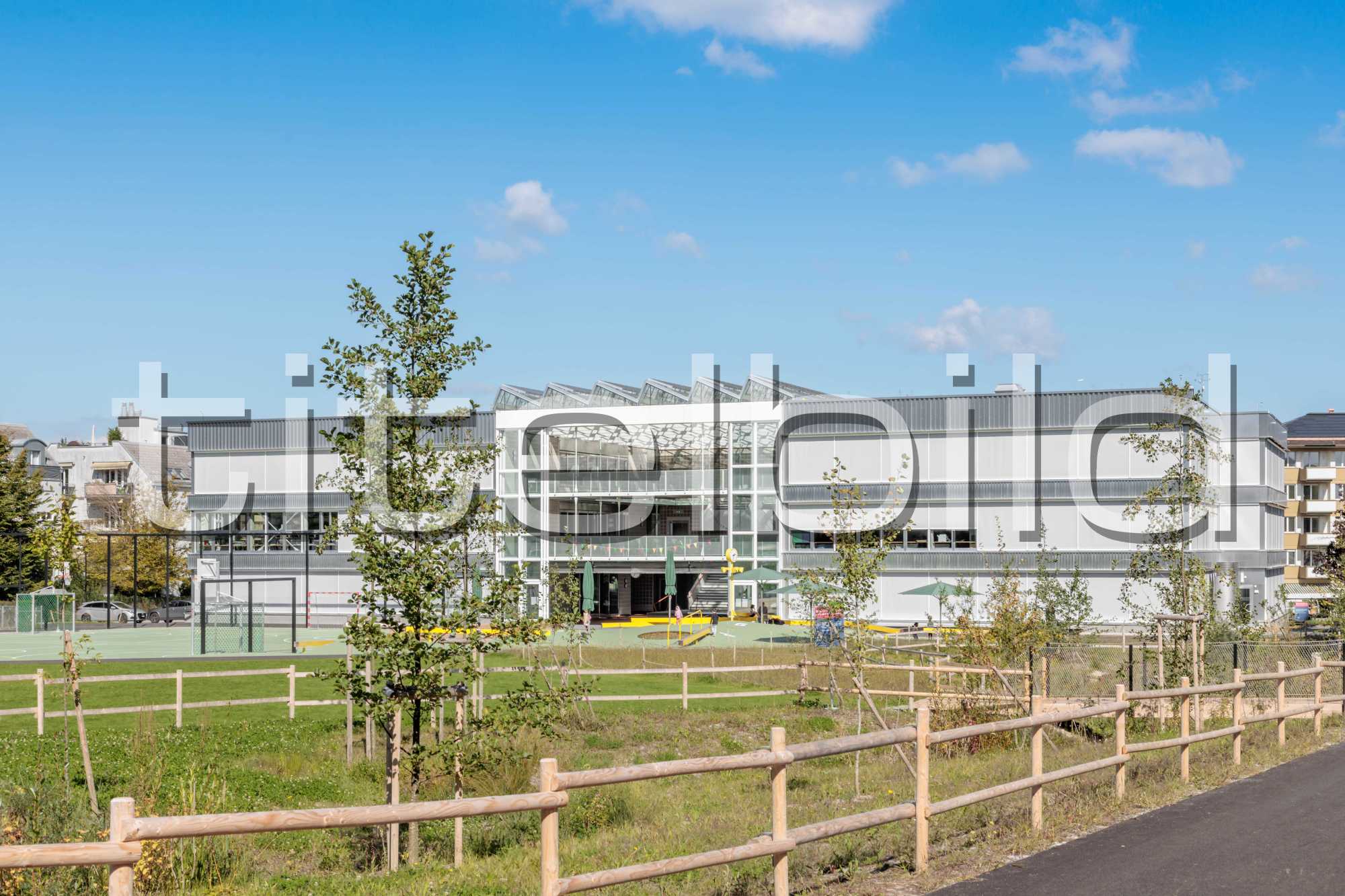 Projektbild-Nr. 3: Neubau Schulanlage Guggach