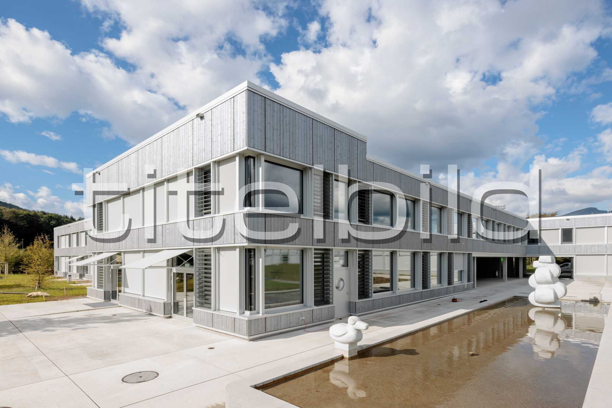 Projektbild-Nr. 1: Neubau Schulanlage Kleinholz