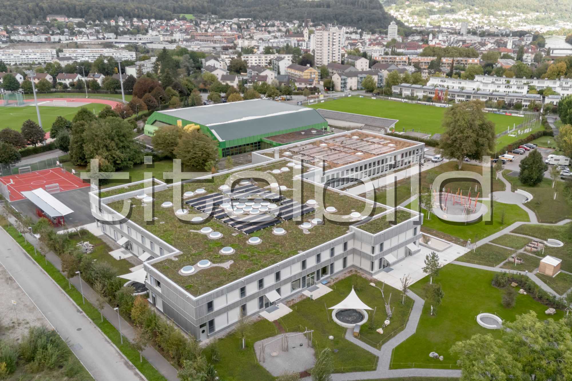Projektbild-Nr. 5: Neubau Schulanlage Kleinholz