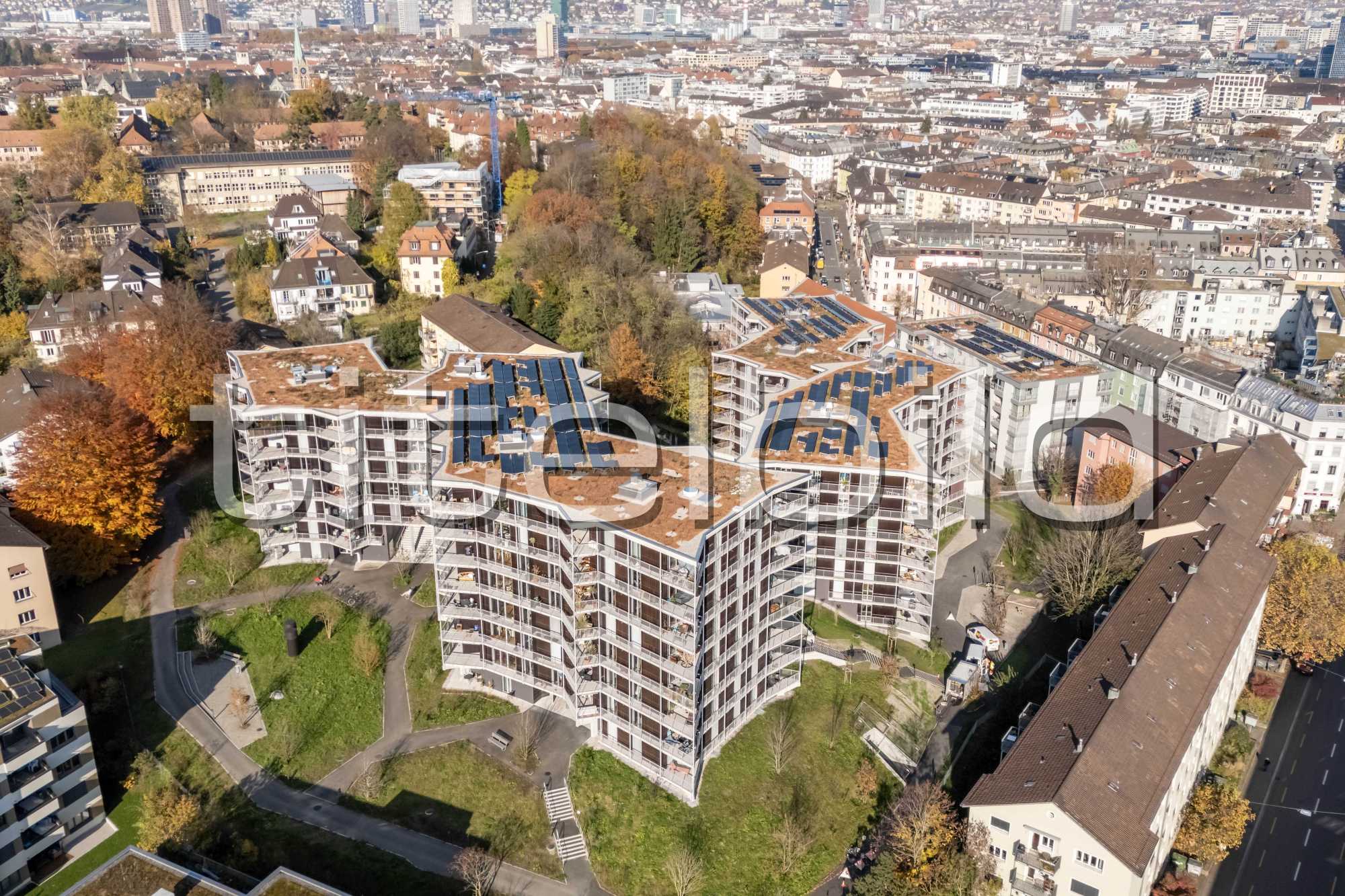 Projektbild-Nr. 1: Neubau MFH Austrasse Wiedingstrasse