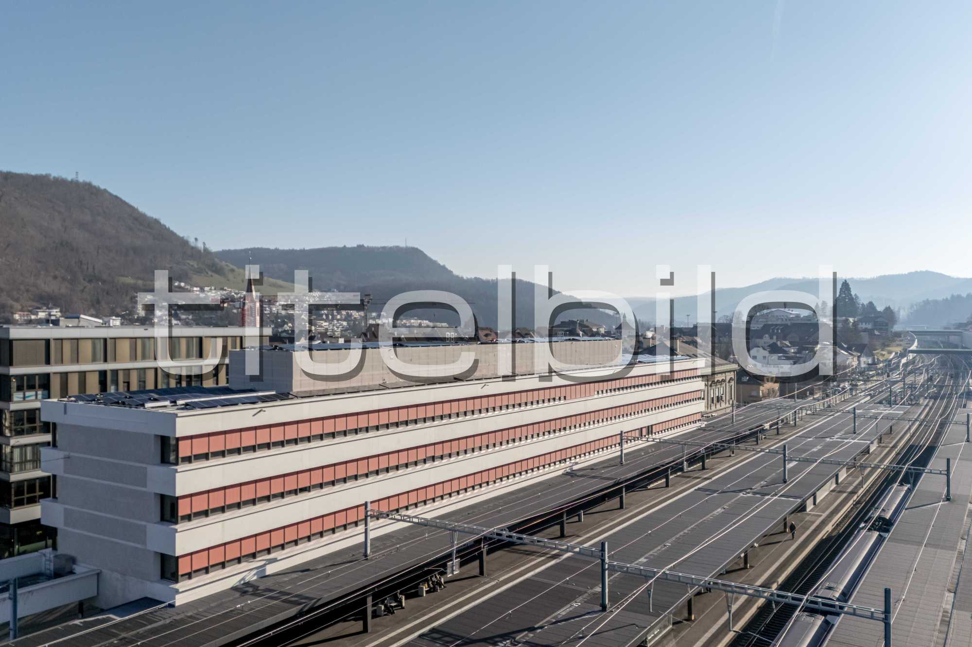 Projektbild-Nr. 1: Bahnhofsareal Lieastal