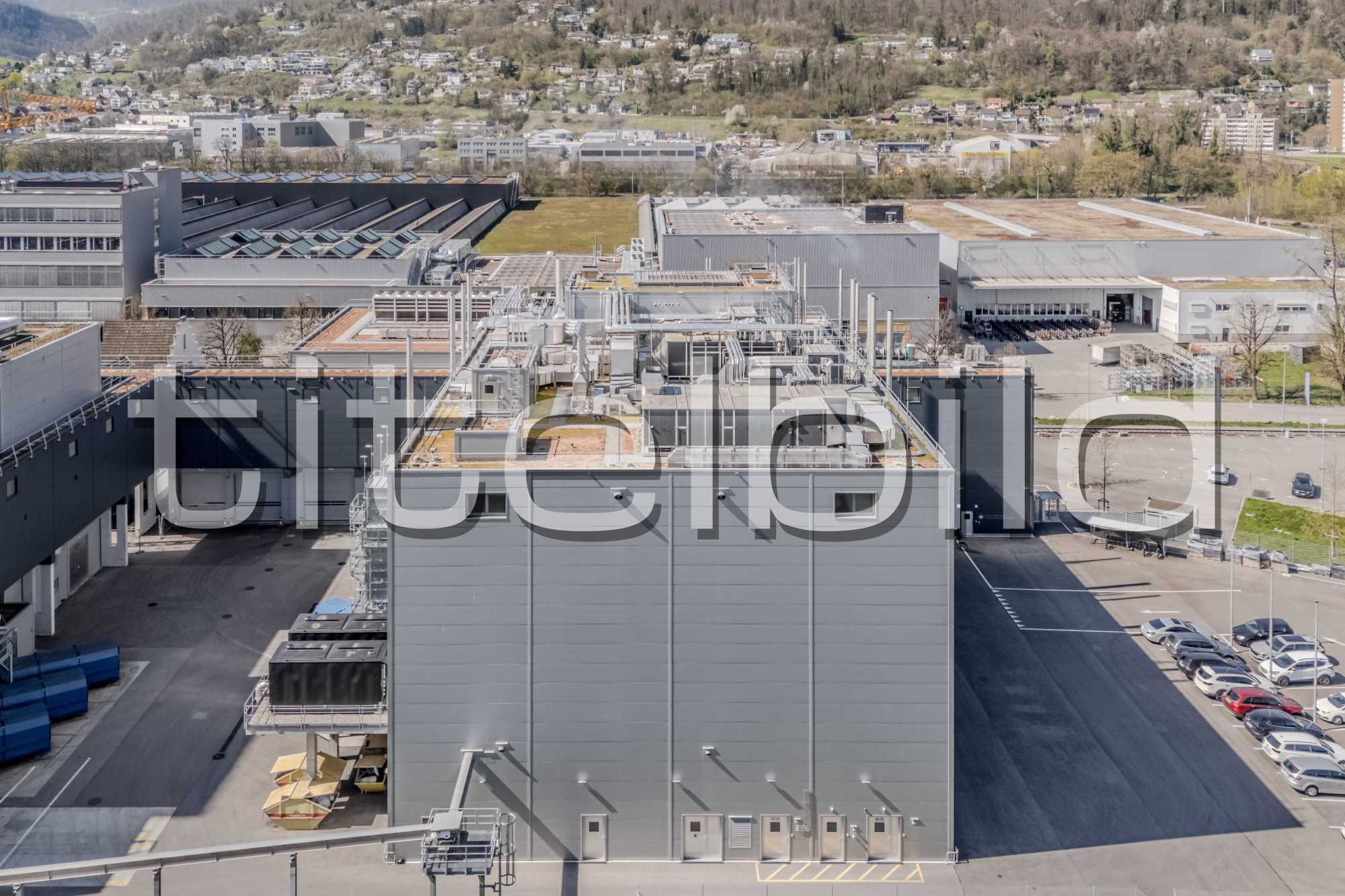 Projektbild-Nr. 5: Werkserweiterung Lindt & Sprüngli AG