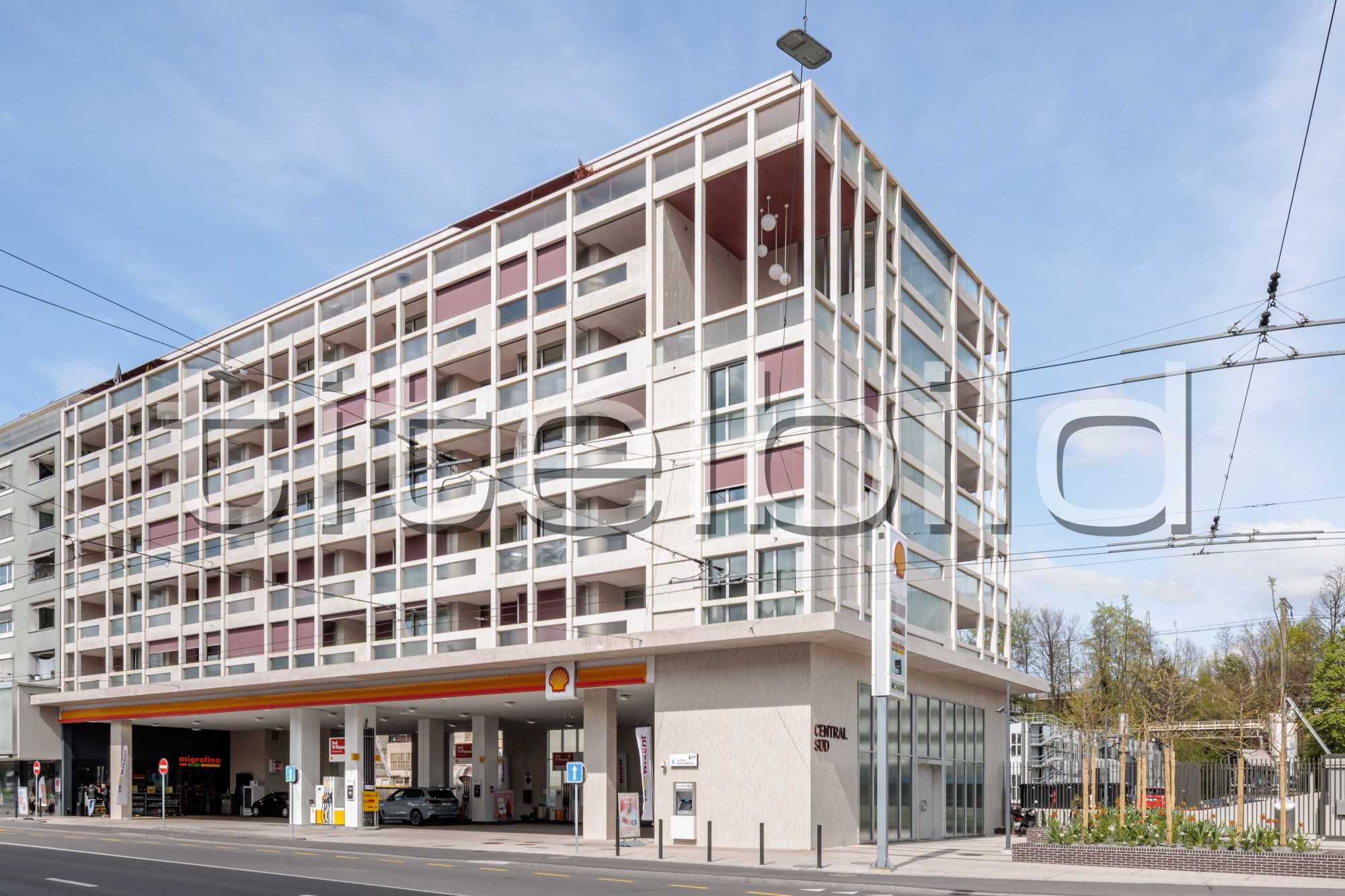 Projektbild-Nr. 1: Neubau Wohn- und Geschäftshaus Central Süd
